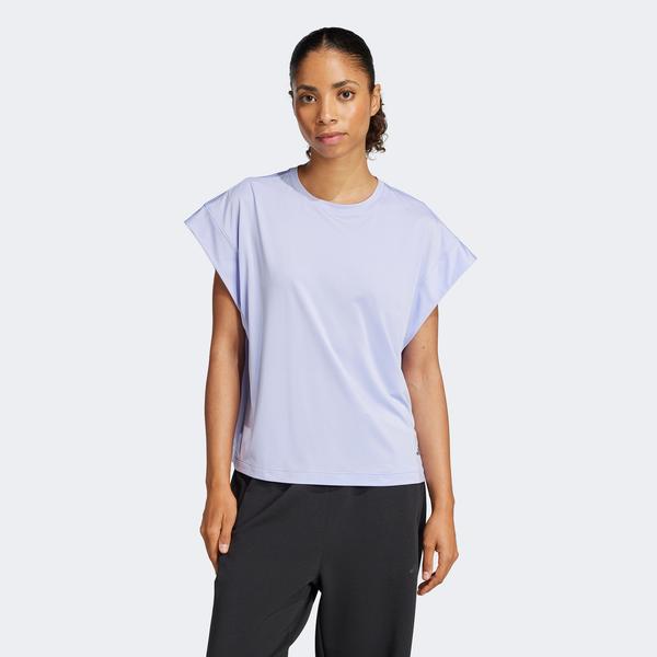 adidas Yga T Kadın Mor T-Shirt