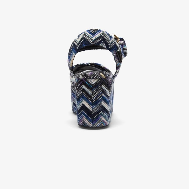 Missoni Kadın Mavi Sandalet