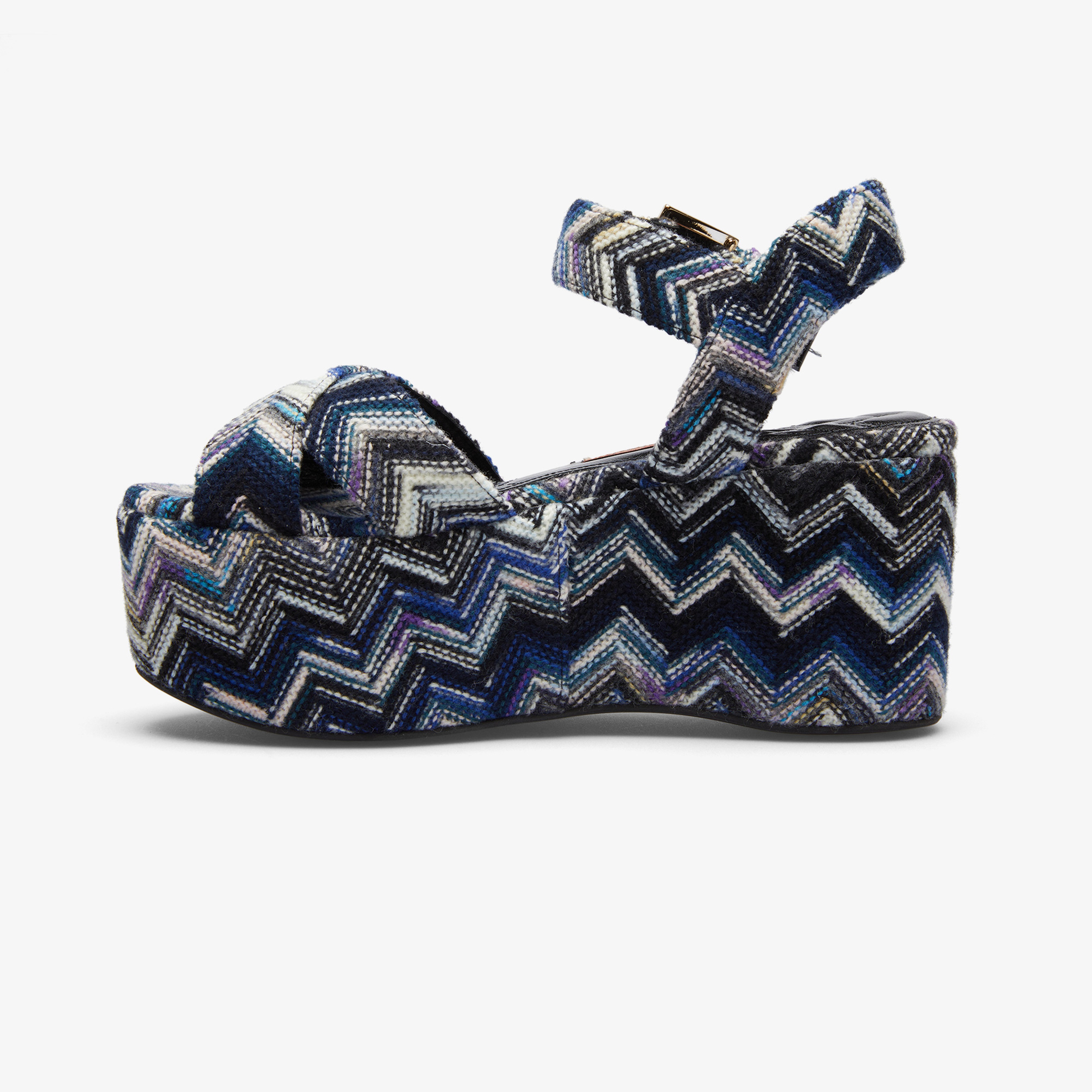 Missoni Kadın Mavi Sandalet