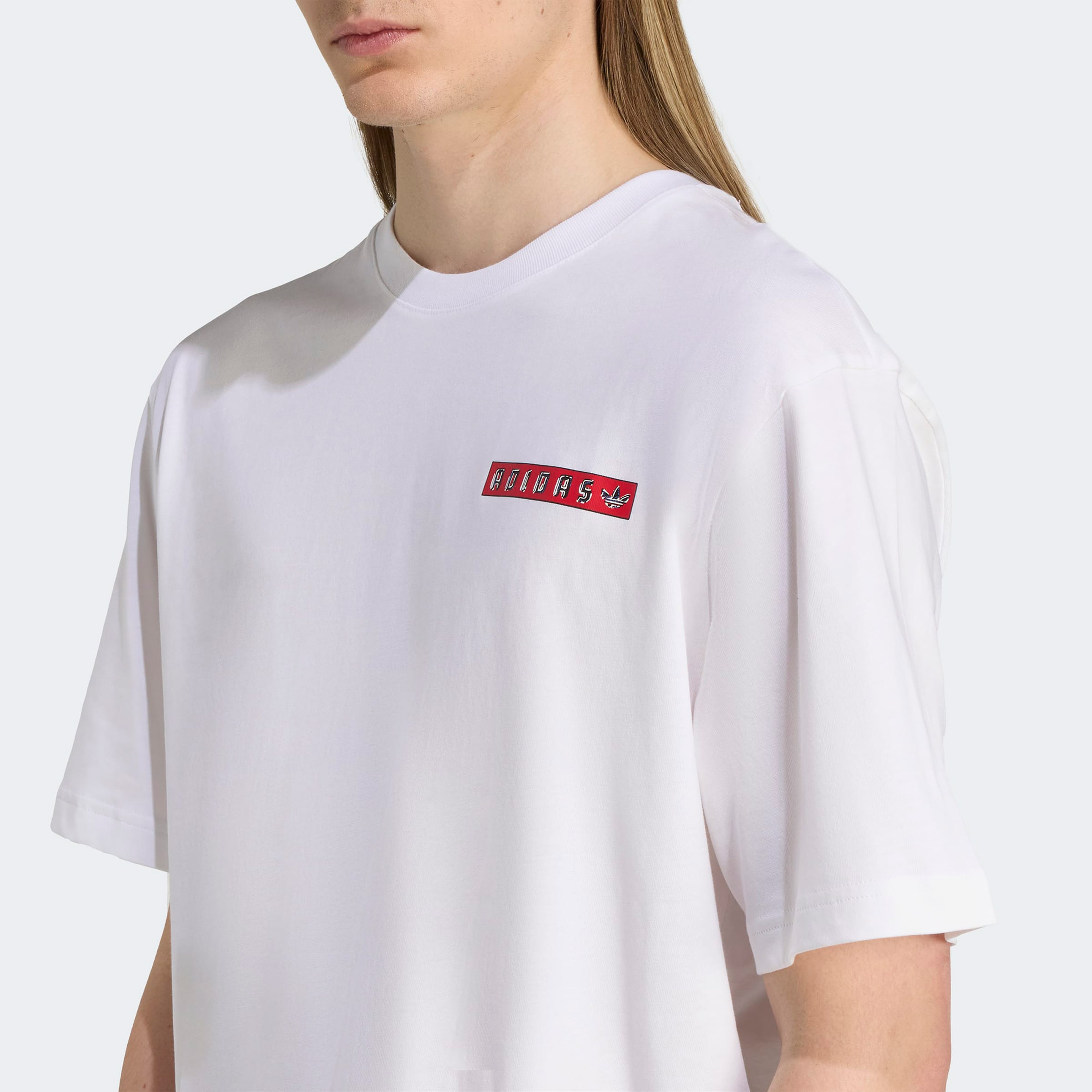 adidas Graphic  Erkek Beyaz T-Shirt