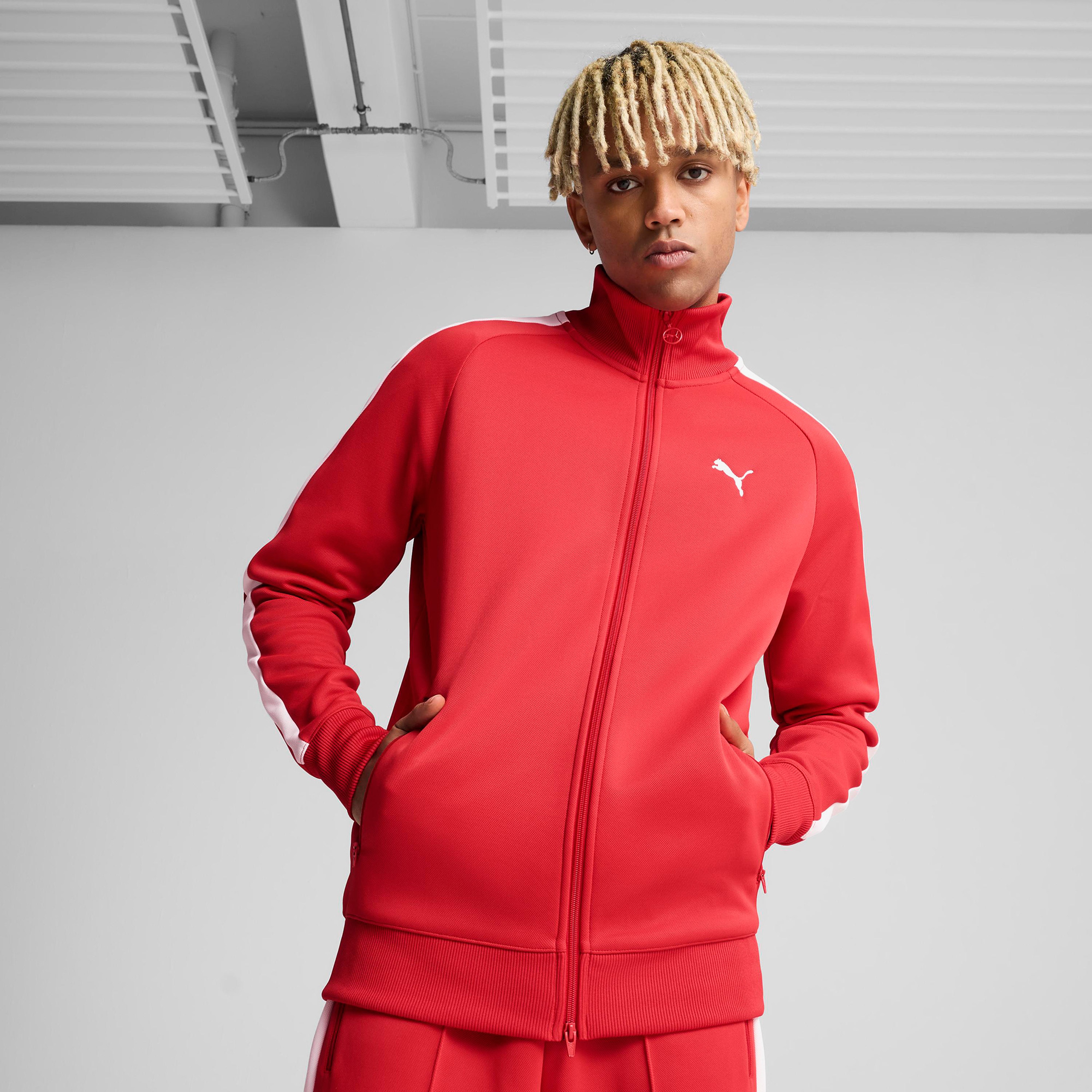 Puma T7 Always On Erkek Kırmızı Ceket