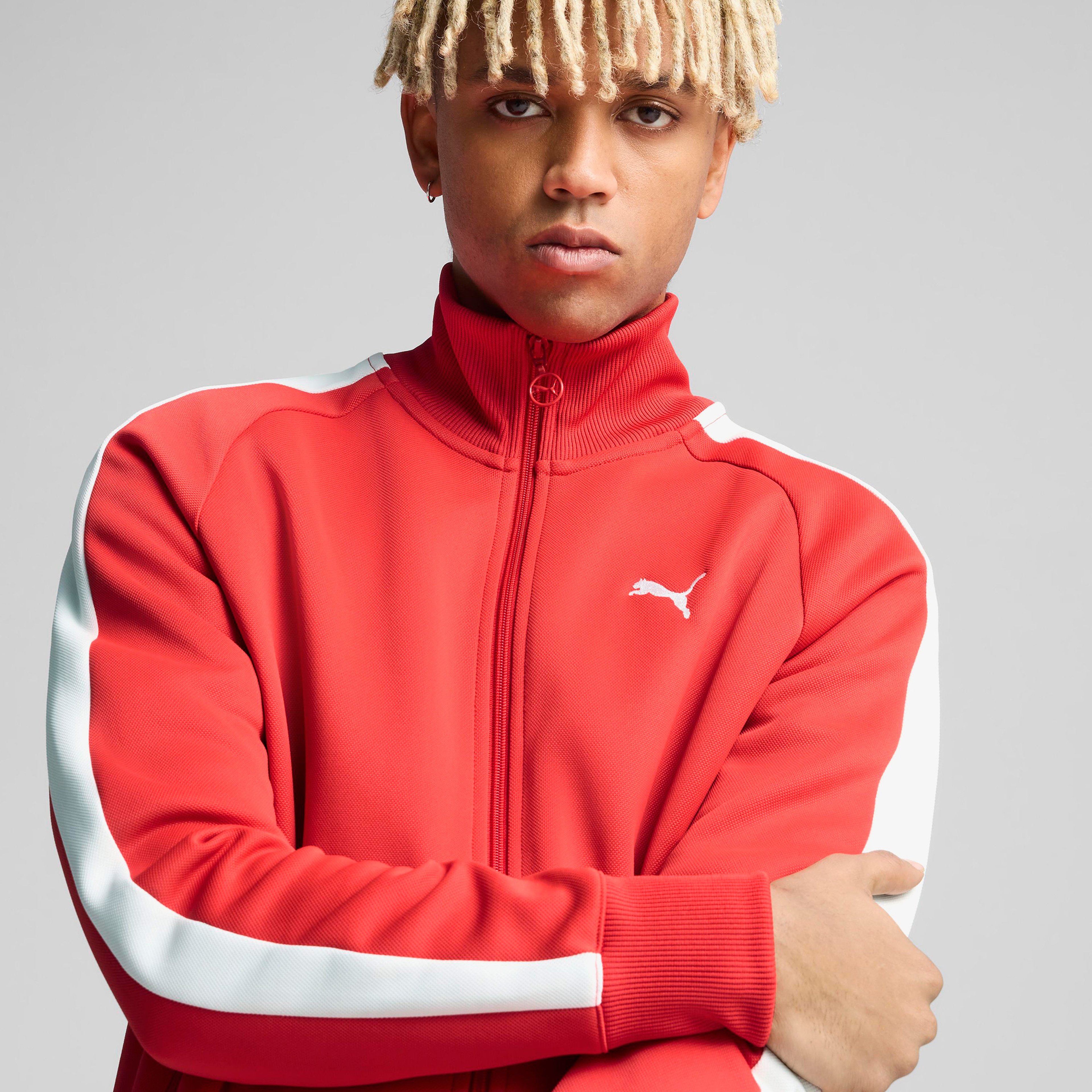 Puma T7 Always On Erkek Kırmızı Ceket