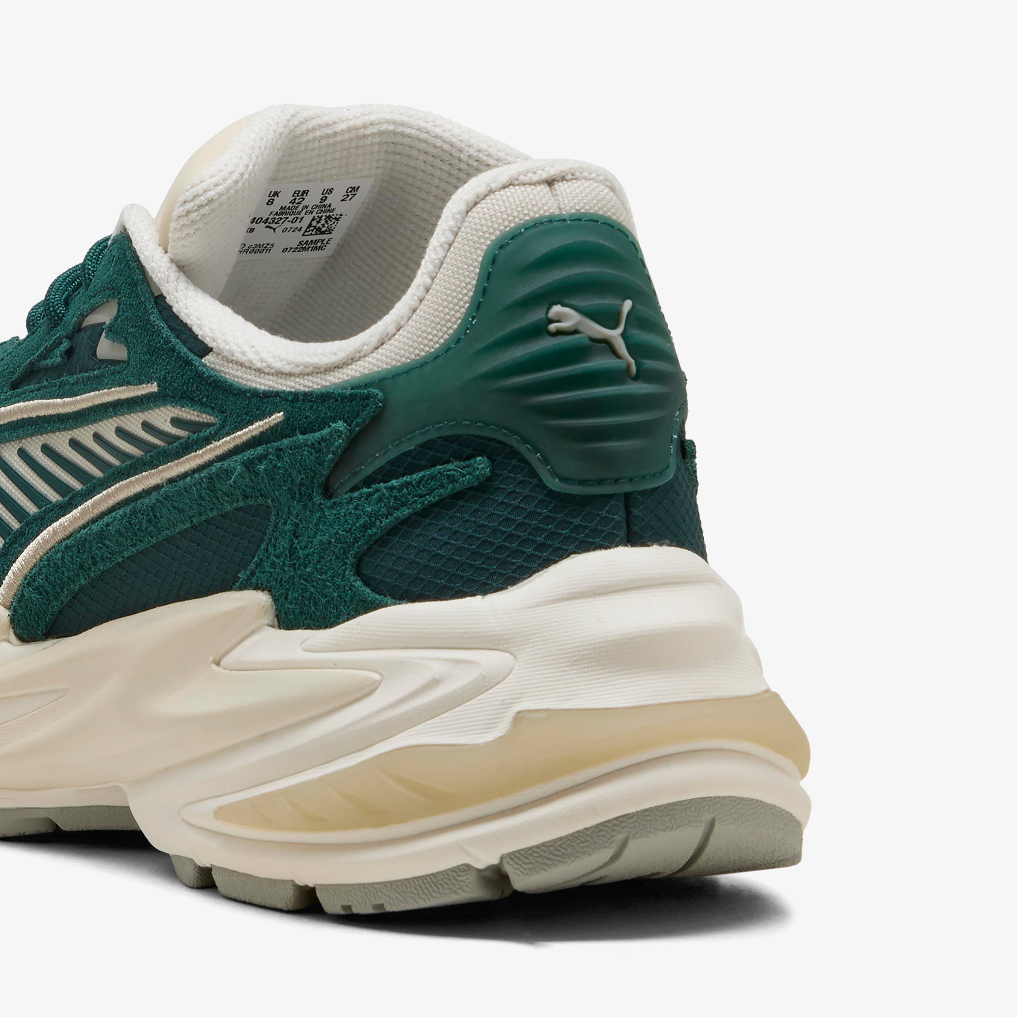 サエ Puma Rs Surge Hairy Suede Erkek Yeşil Spor Ayakkabı42,5404327