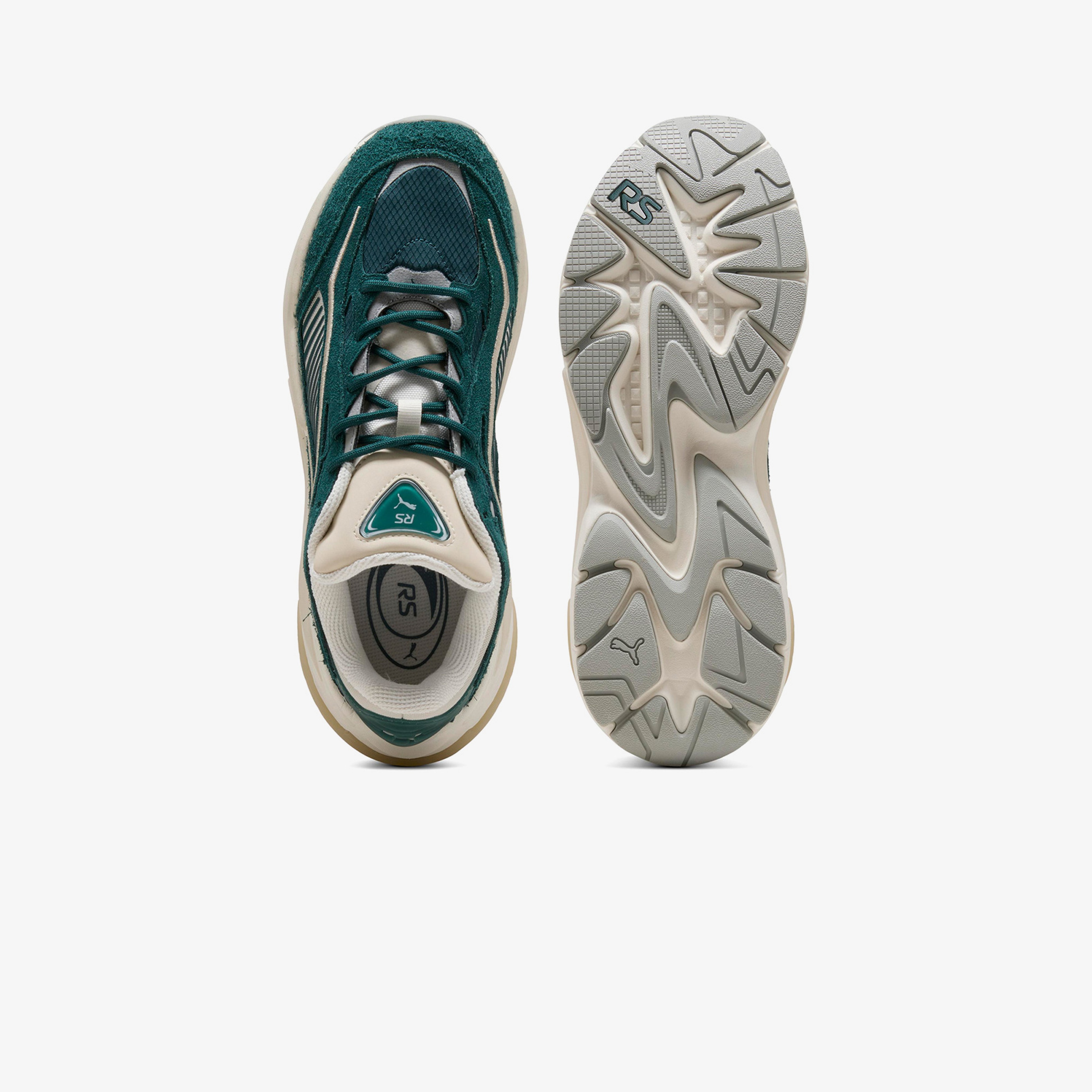 Puma Rs Surge Hairy Suede Erkek Yeşil Spor Ayakkabı