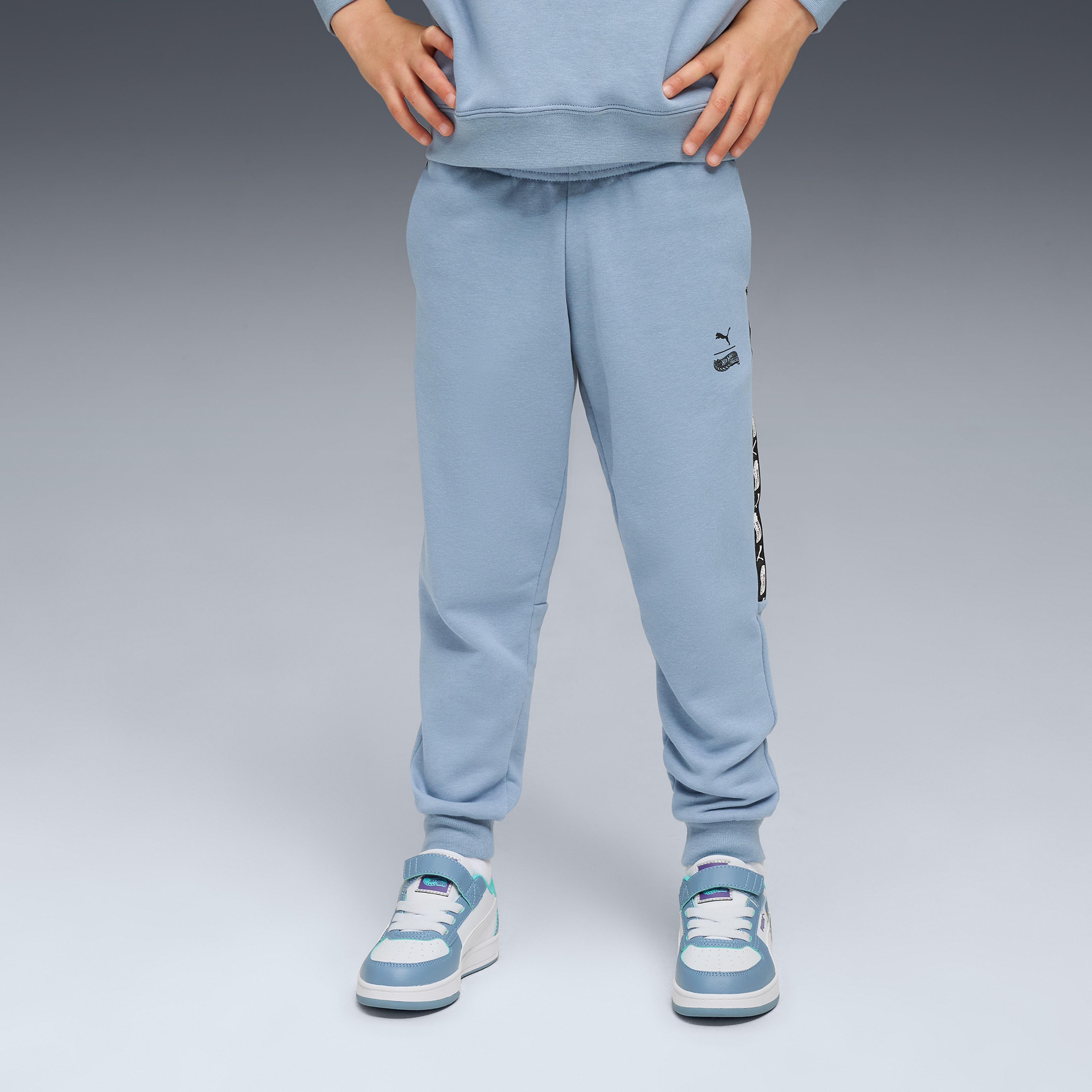 Puma  X Hot Wheels Sweat Erkek Mavi Eşofman Altı