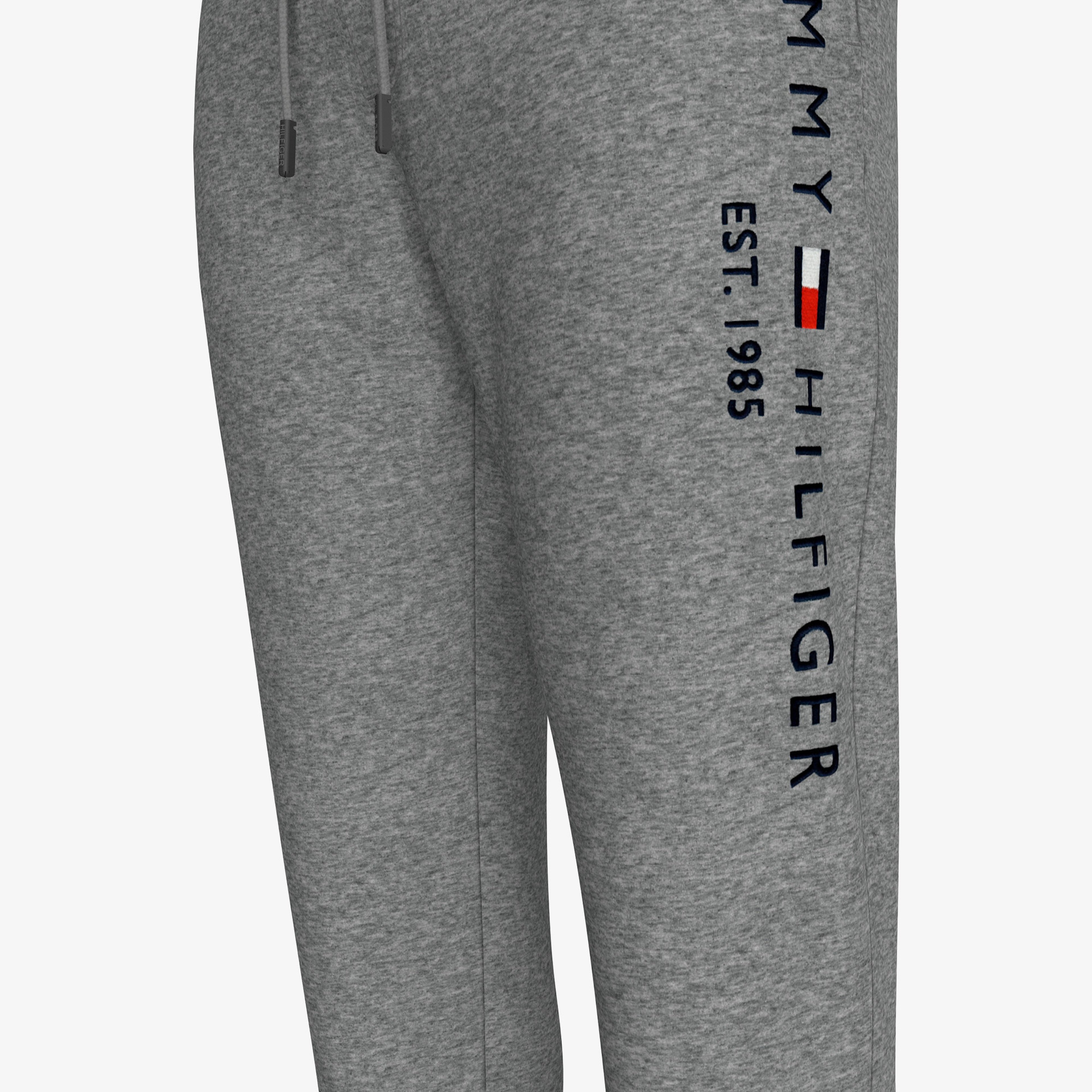 Tommy Hilfiger Tommy Logo Sweatpants Erkek Gri Eşofman Altı