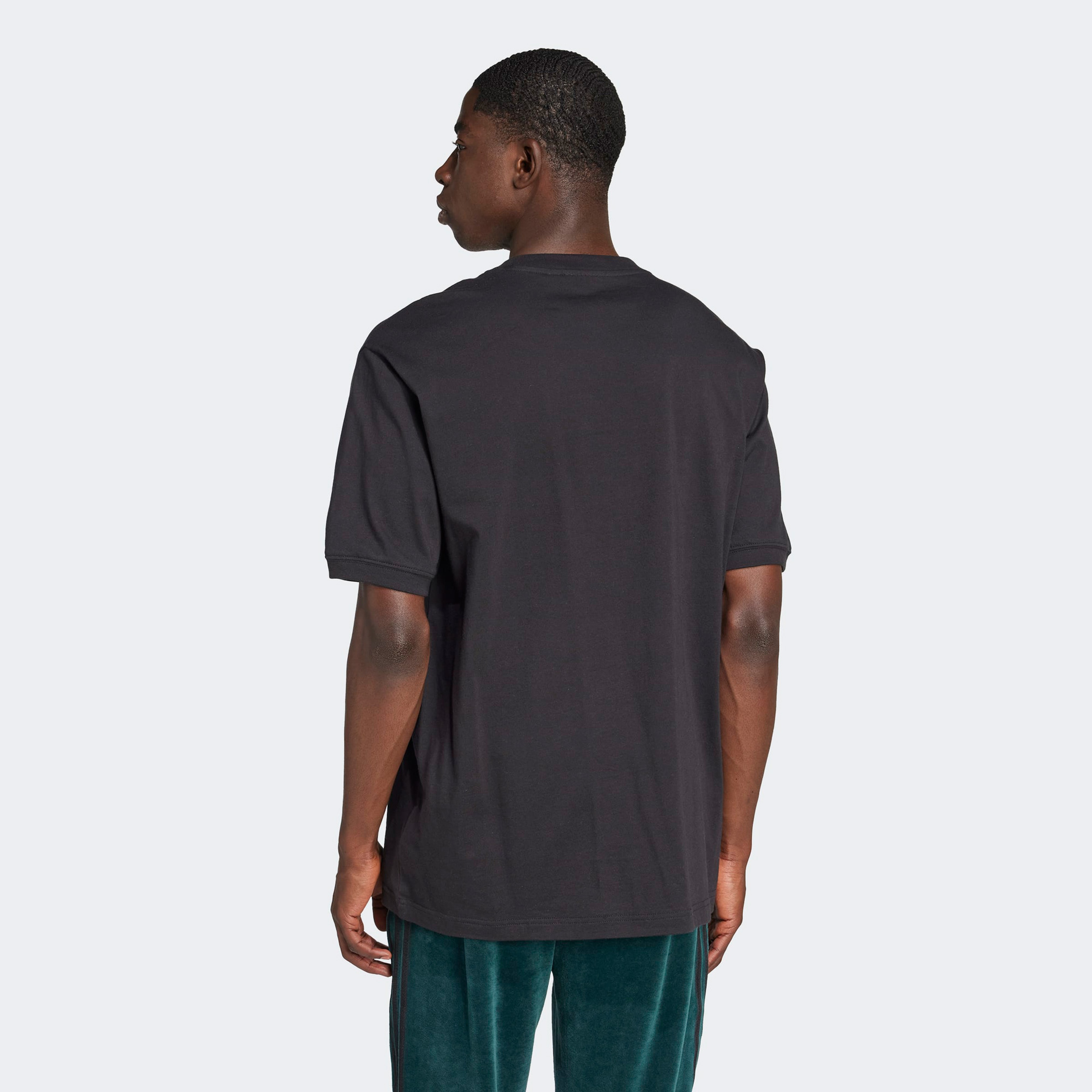 adidas Oversize Erkek Siyah T-Shirt