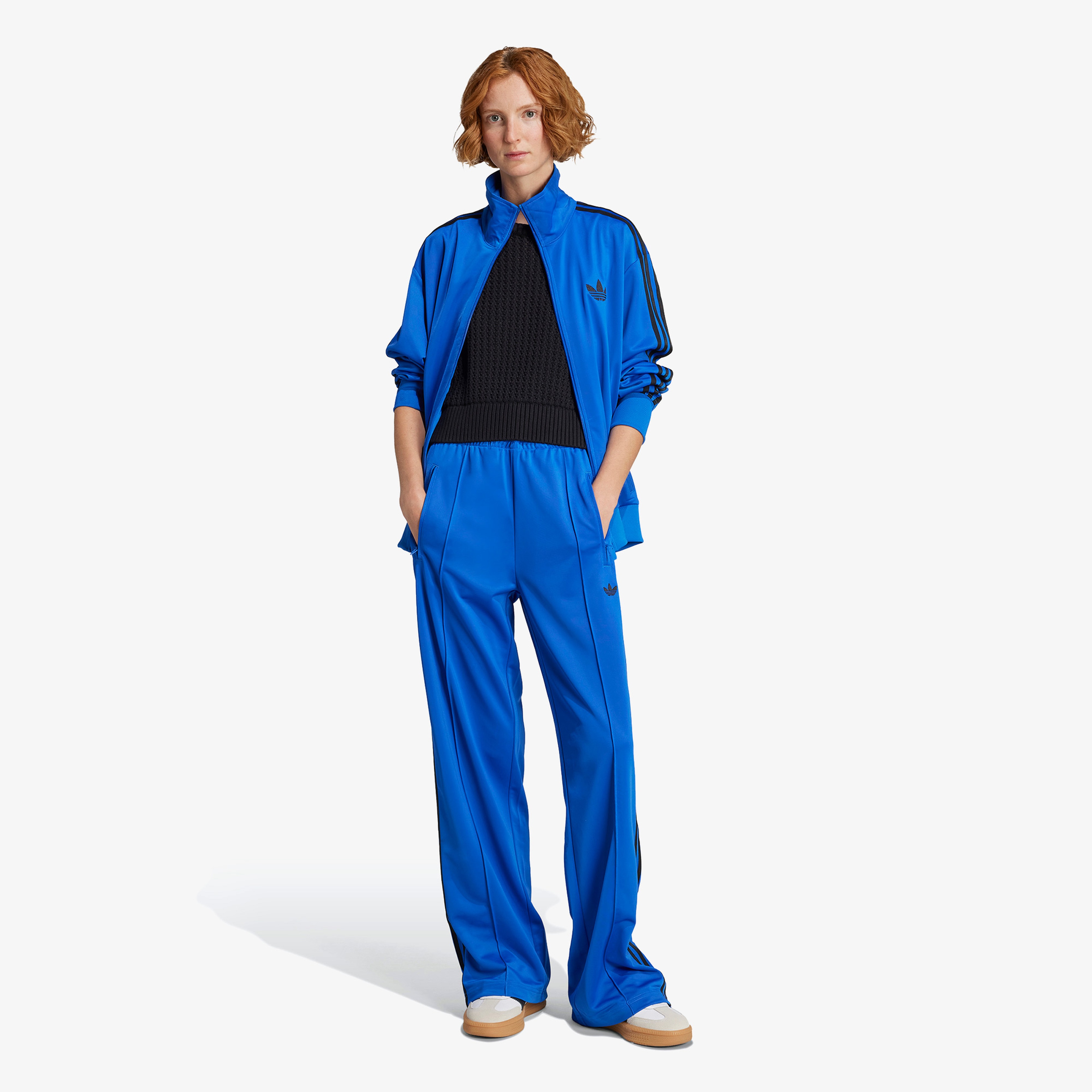 adidas Firebird Tt Kadın Mavi Ceket