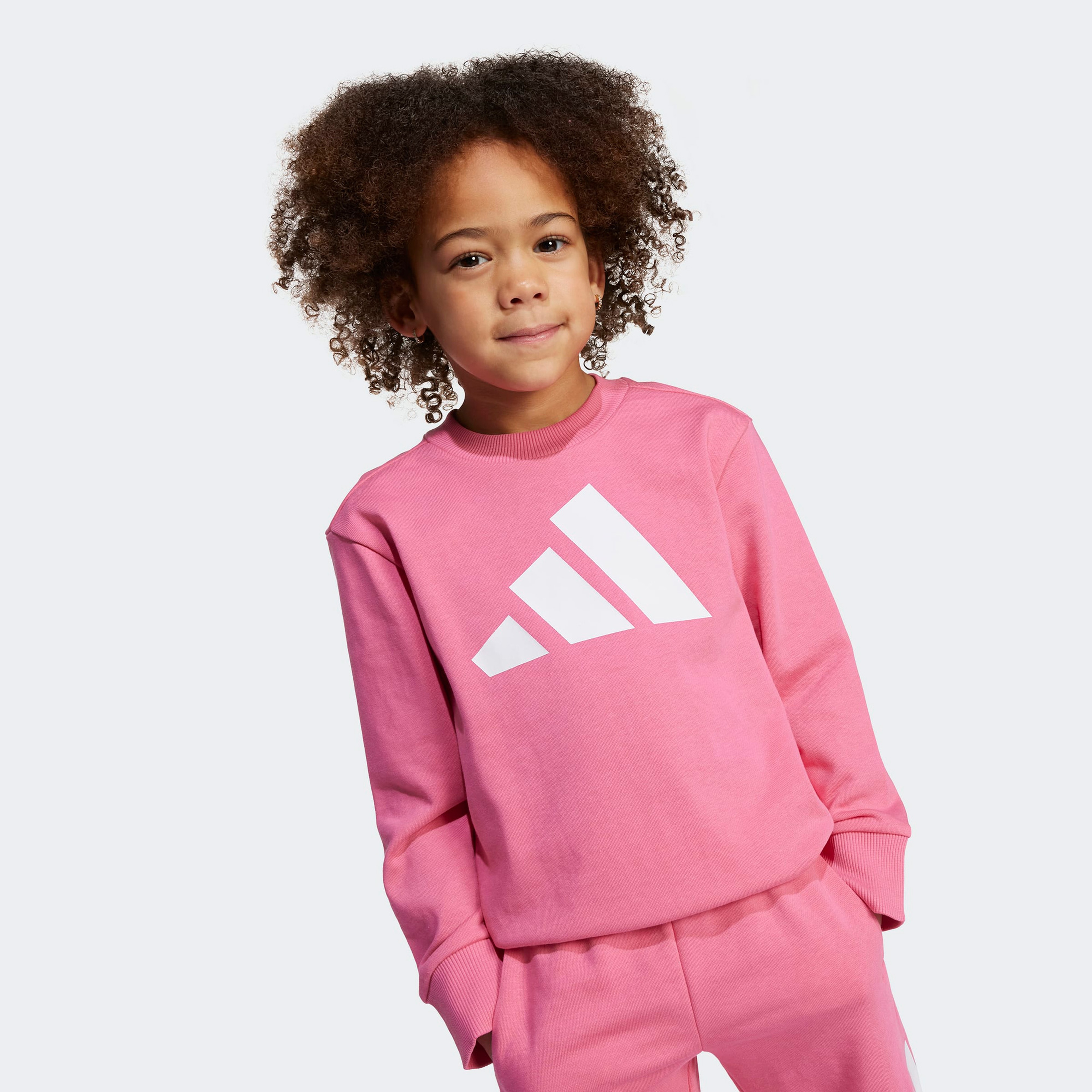 adidas Little Kids Çocuk Pembe Eşofman Takımı