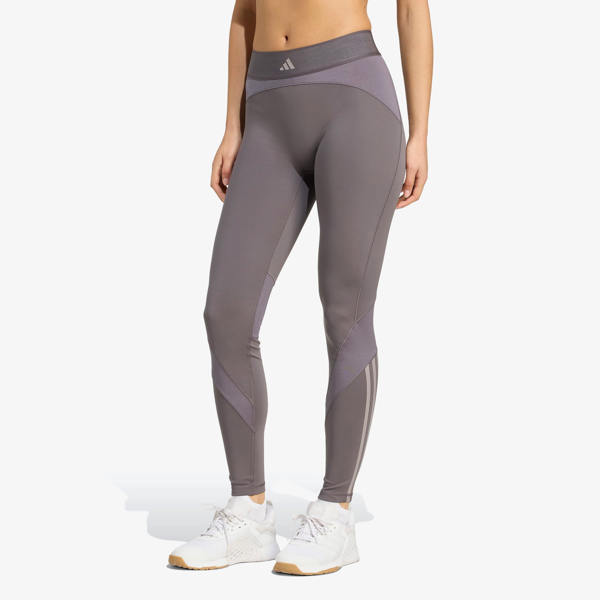 adidas Hyg Shn 1/1 L Kadın Gri Tayt