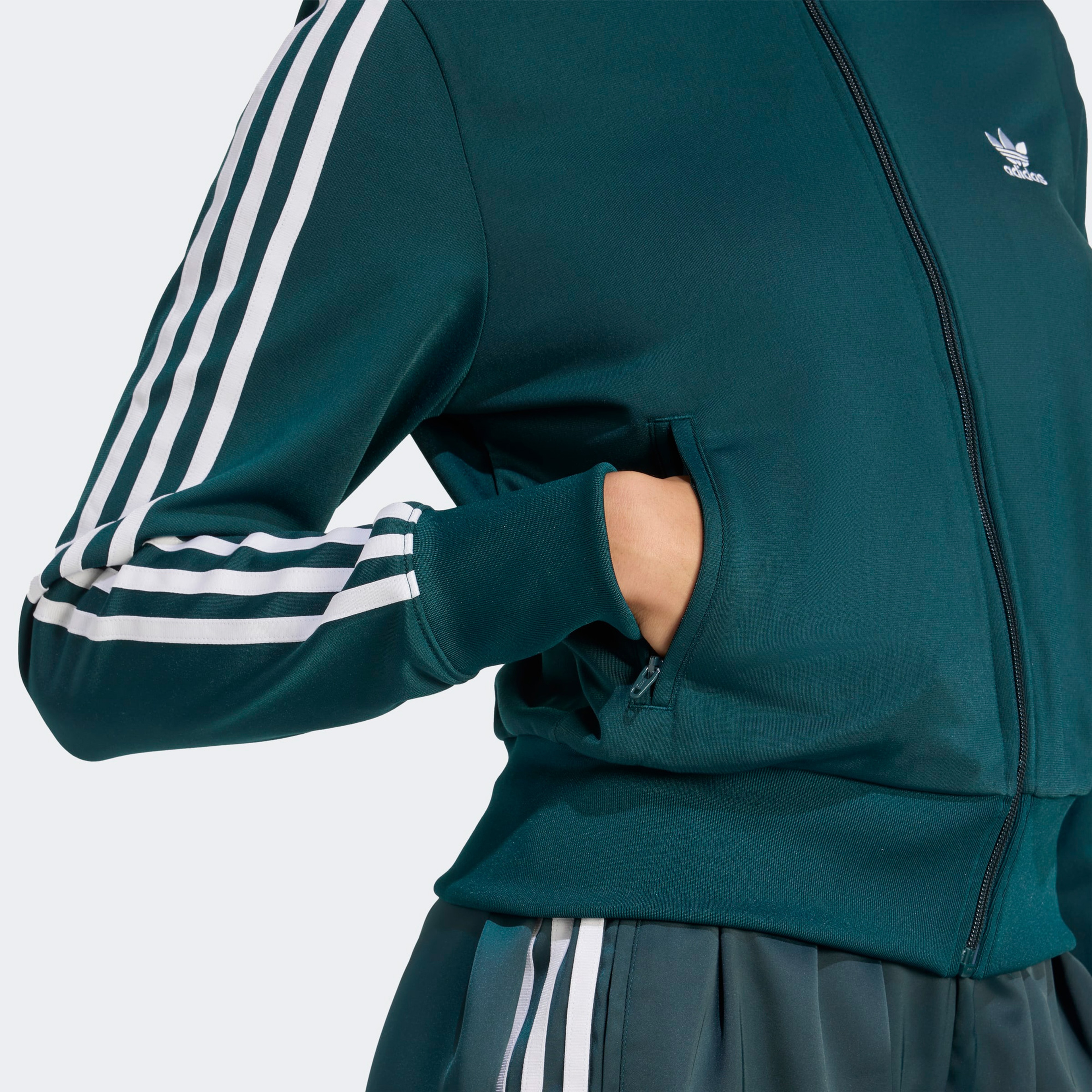 adidas Firebird  Tt Kadın Yeşil Ceket