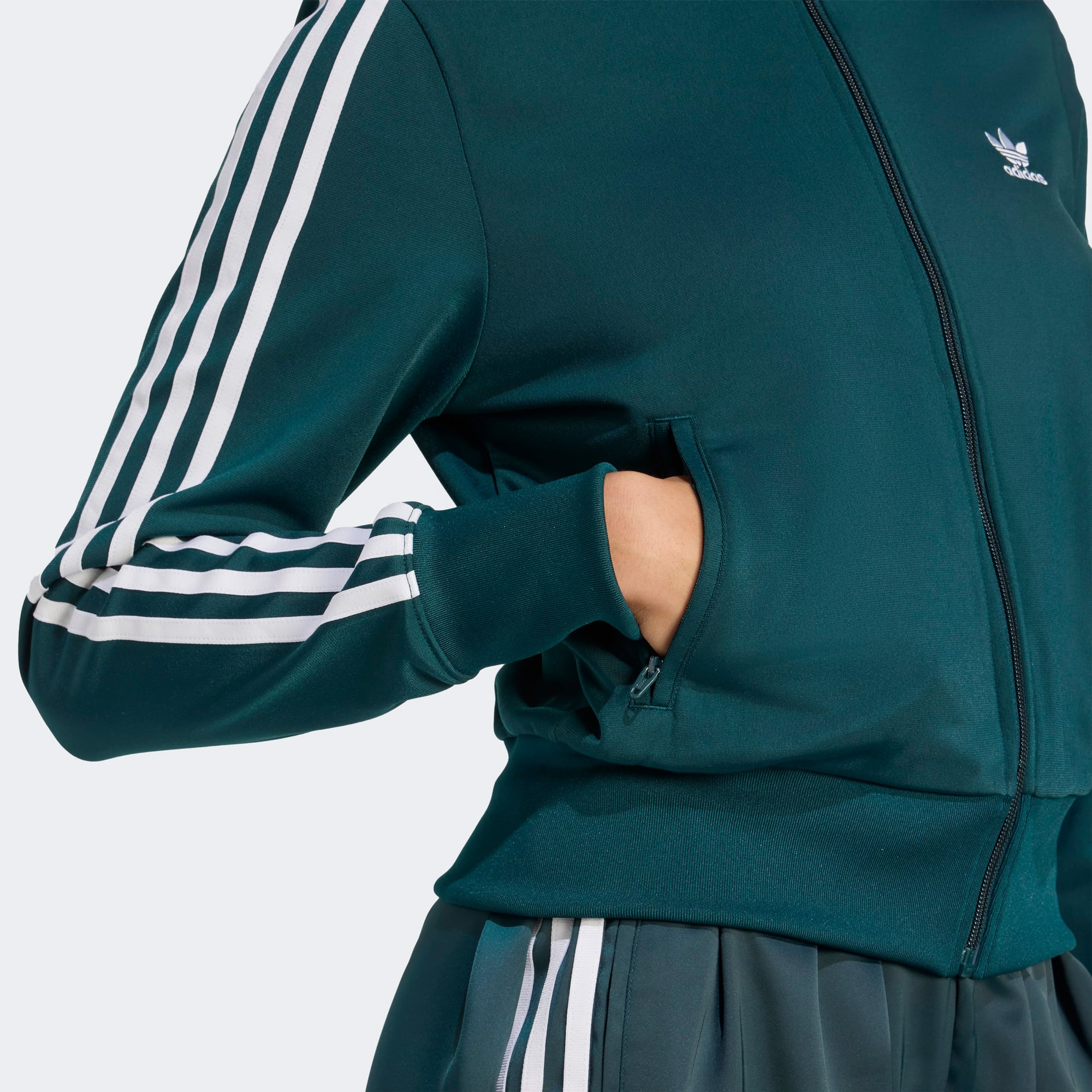 adidas Firebird  Tt Kadın Yeşil Ceket