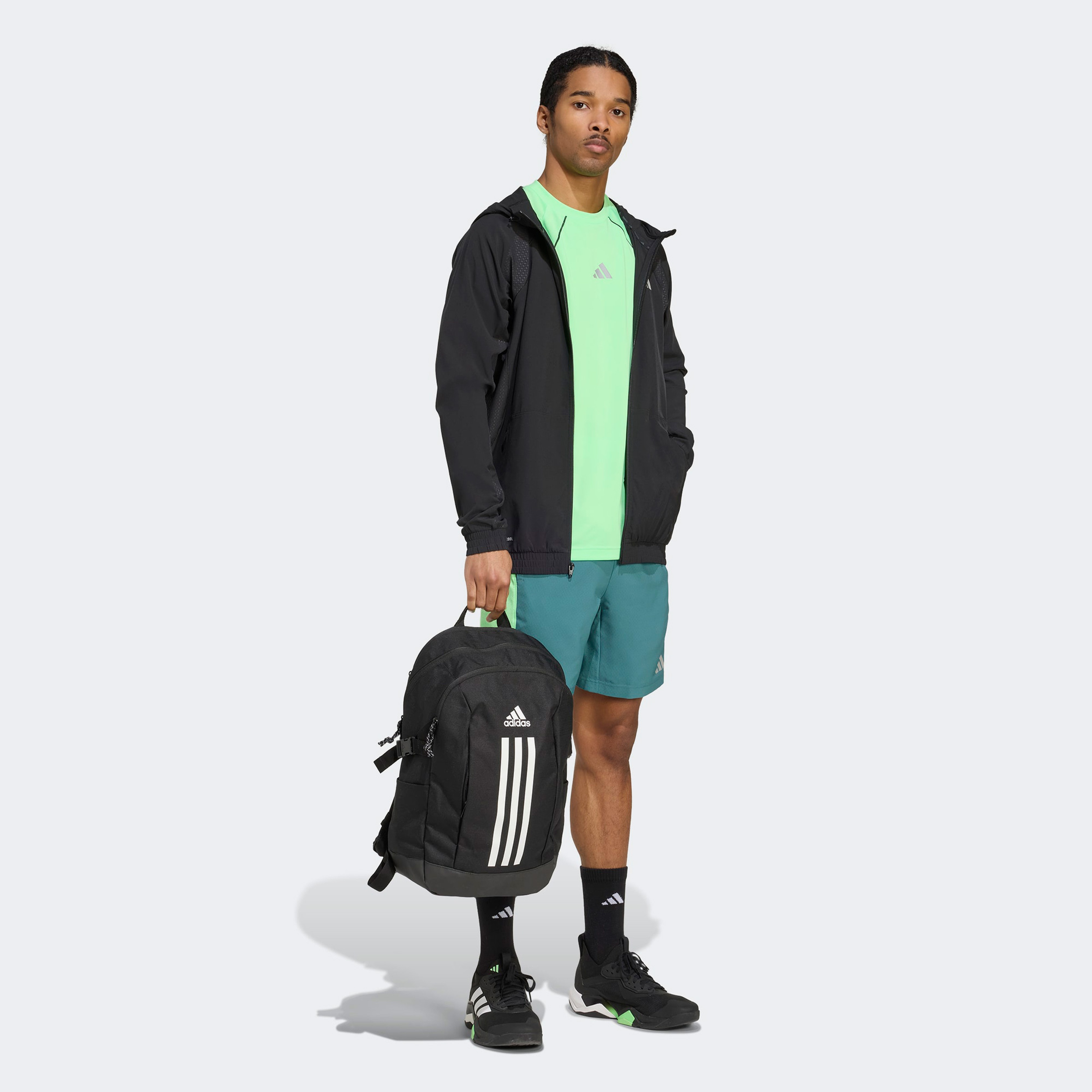 adidas Tech App S-Top Erkek Siyah Sweatshirt