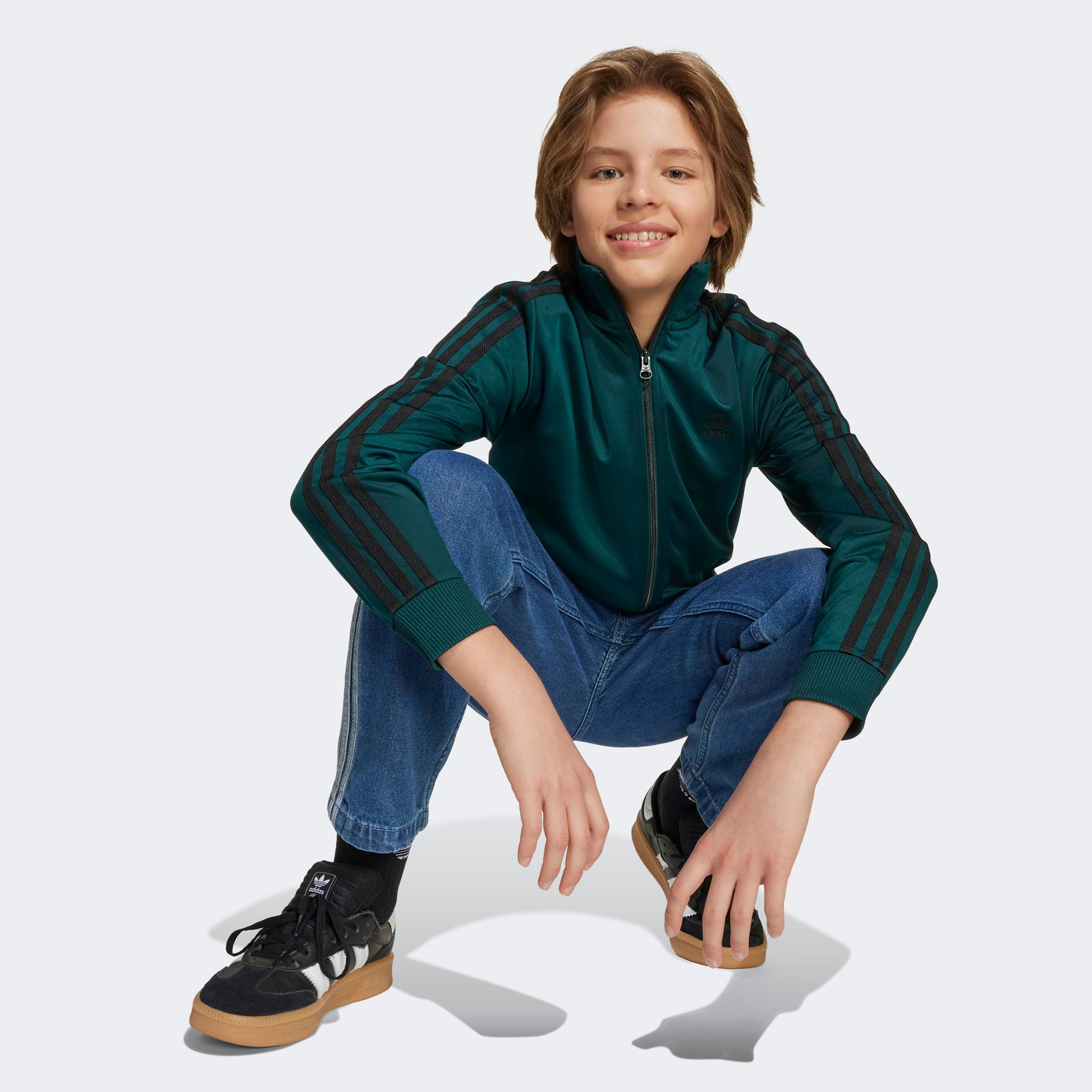 adidas Firebird Top Çocuk Yeşil Ceket