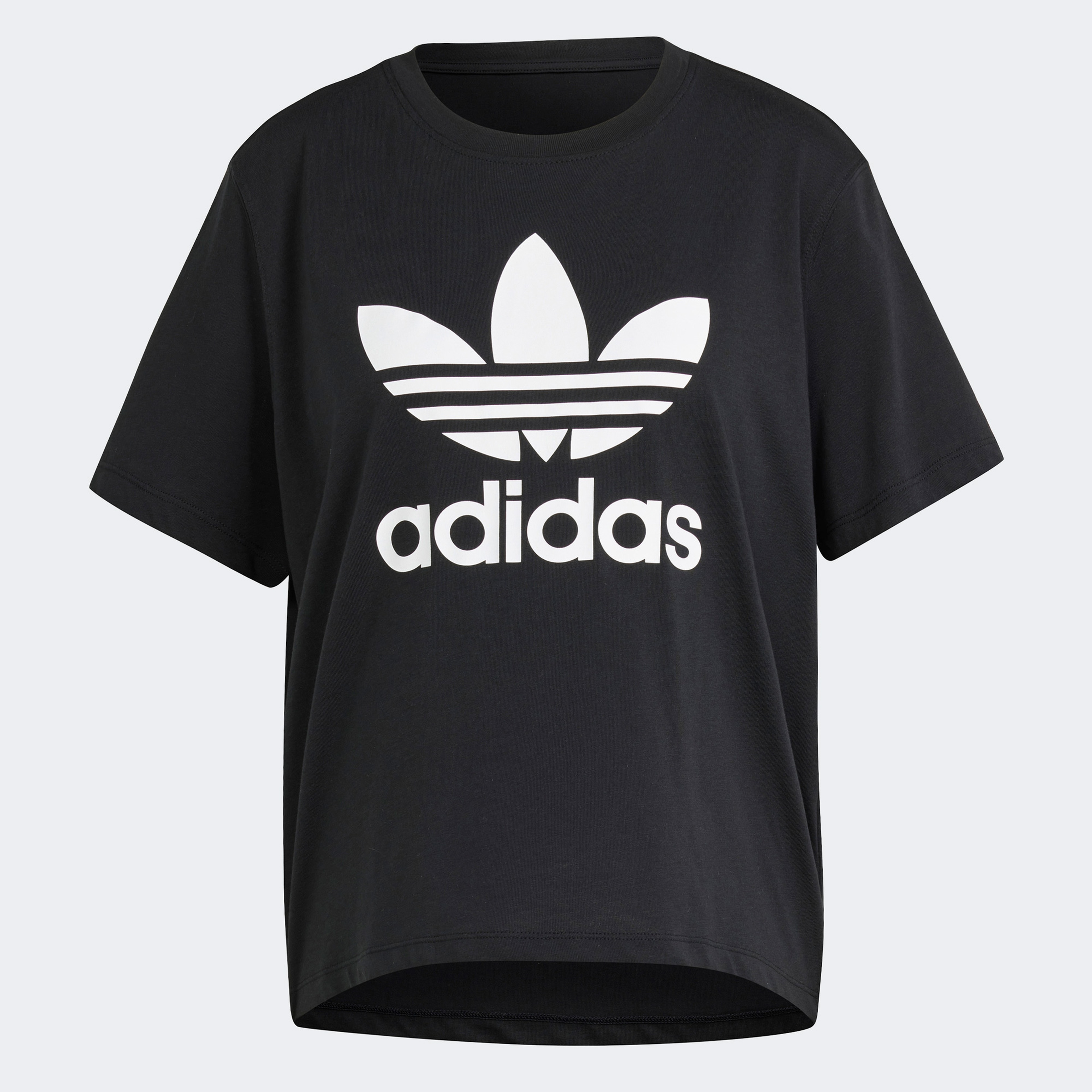 adidas Adicolor Trefoil Kadın Siyah T-Shirt