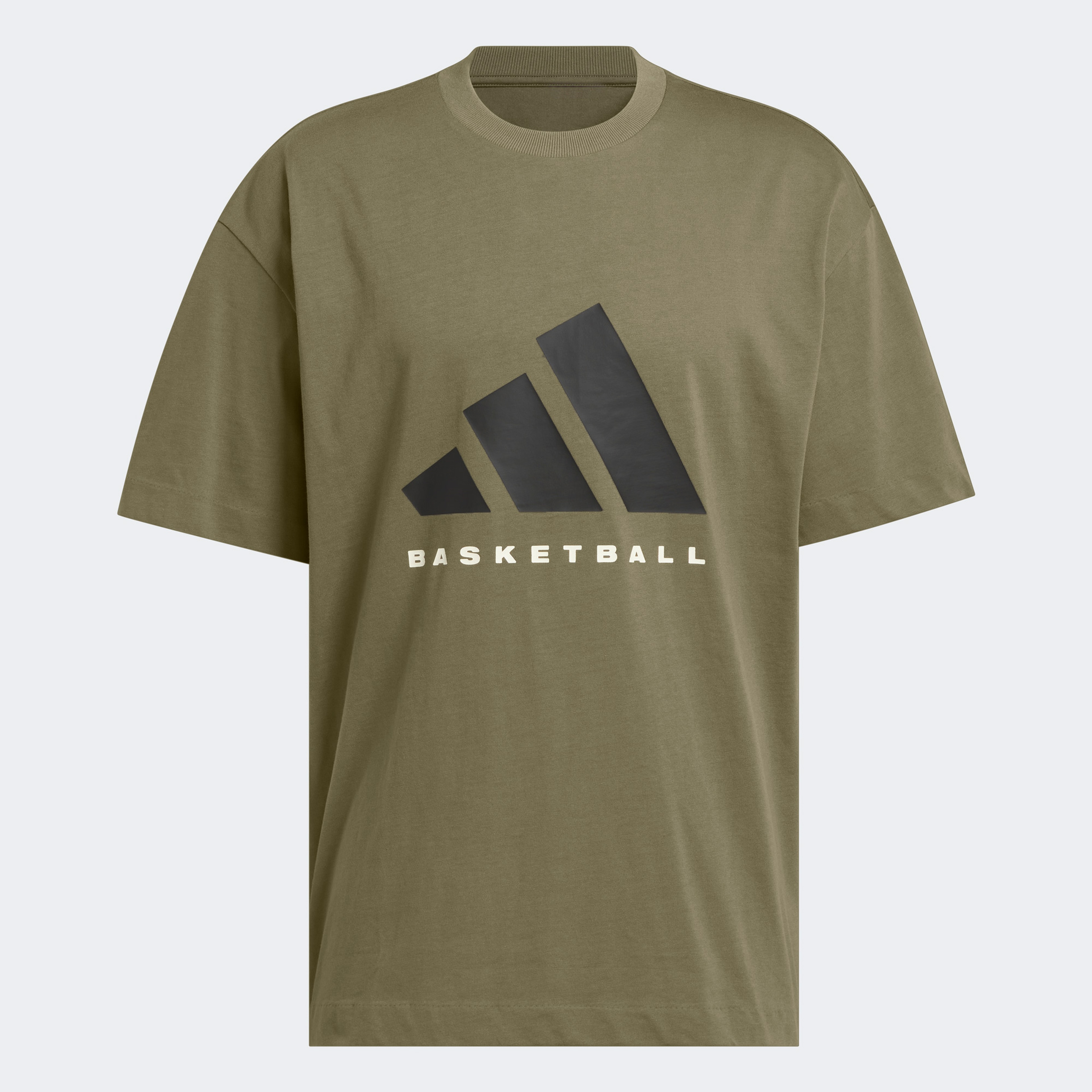 adidas Basketball Unisex Yeşil T-Shirt