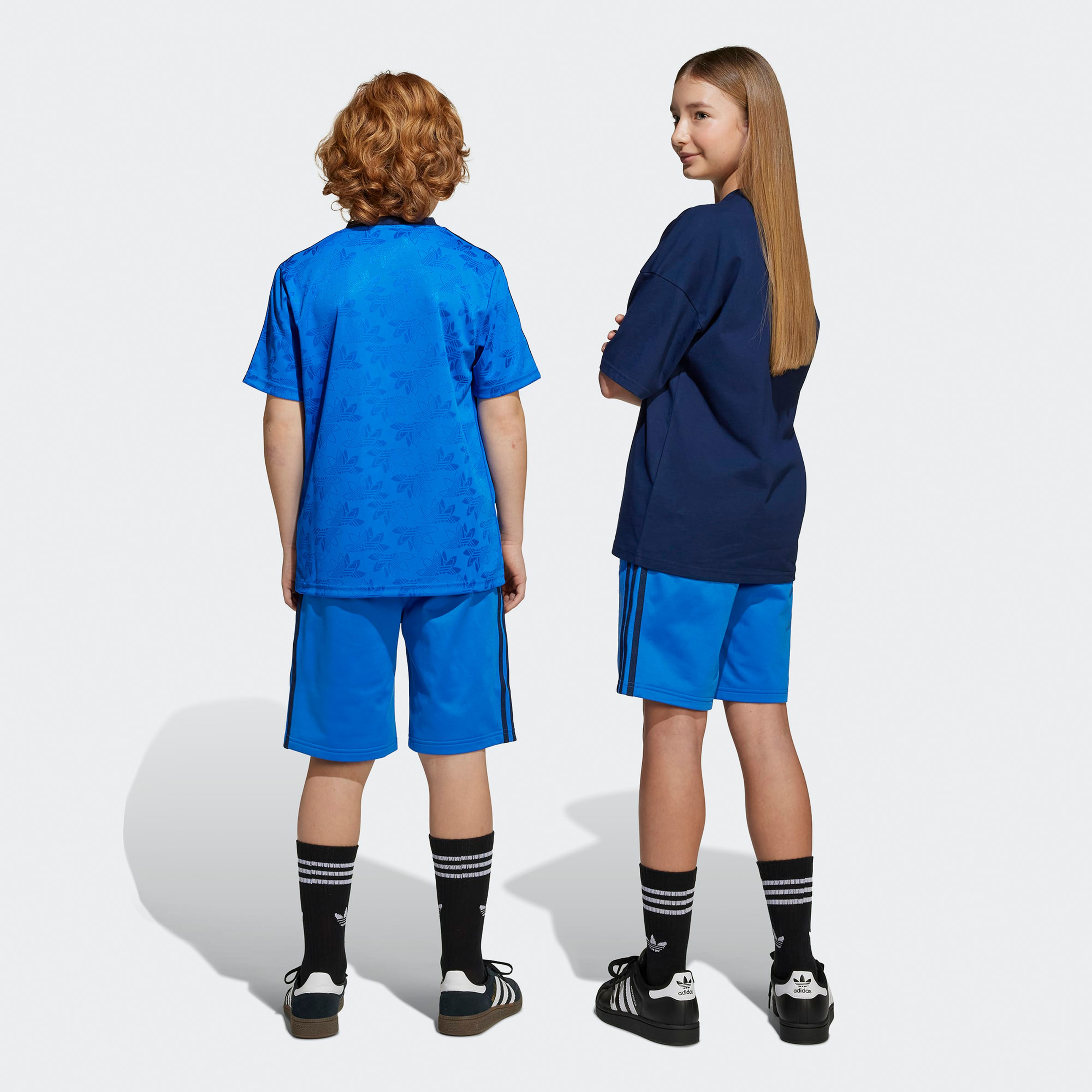 adidas Shorts Çocuk Mavi Şort