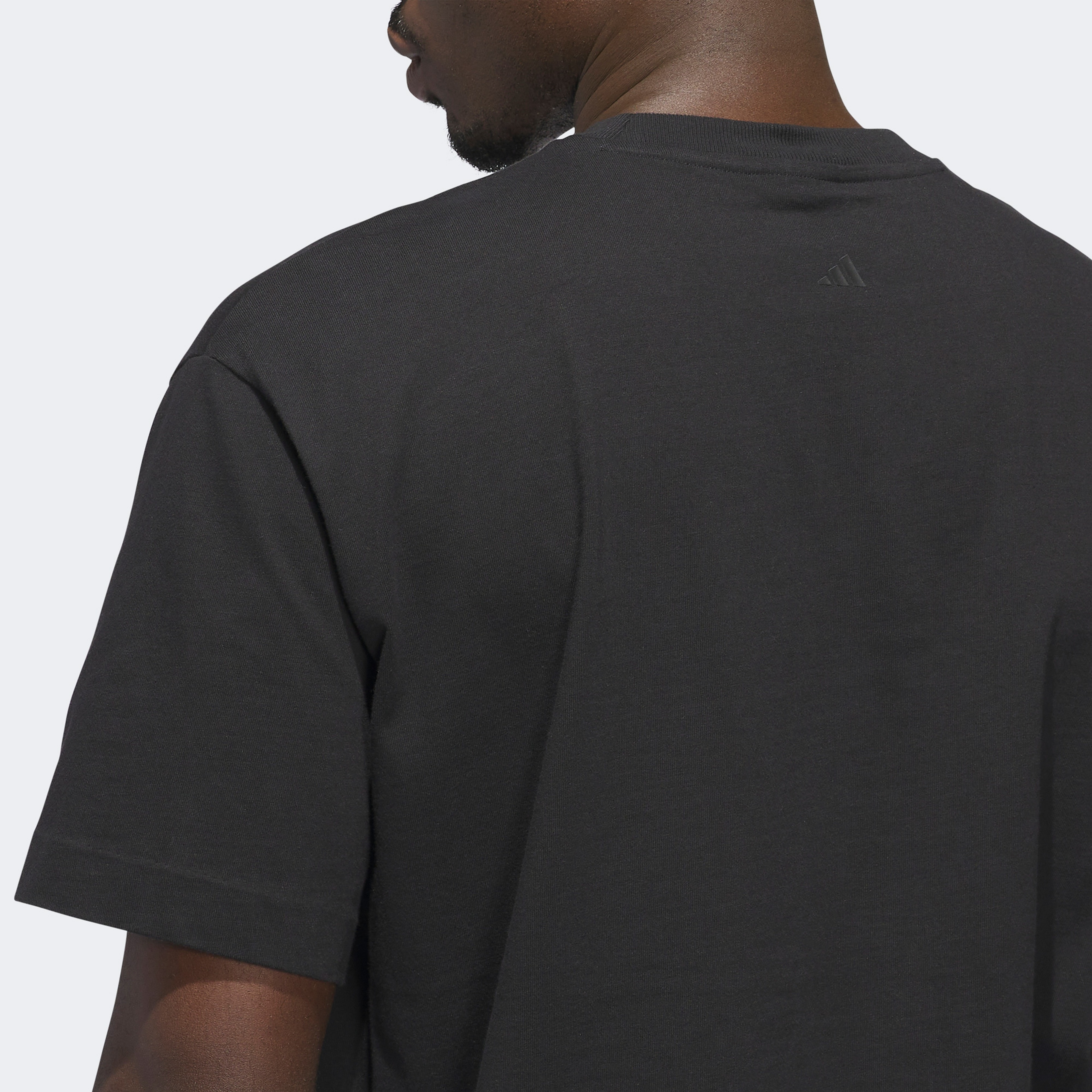 adidas Basketball Unisex Siyah T-Shirt