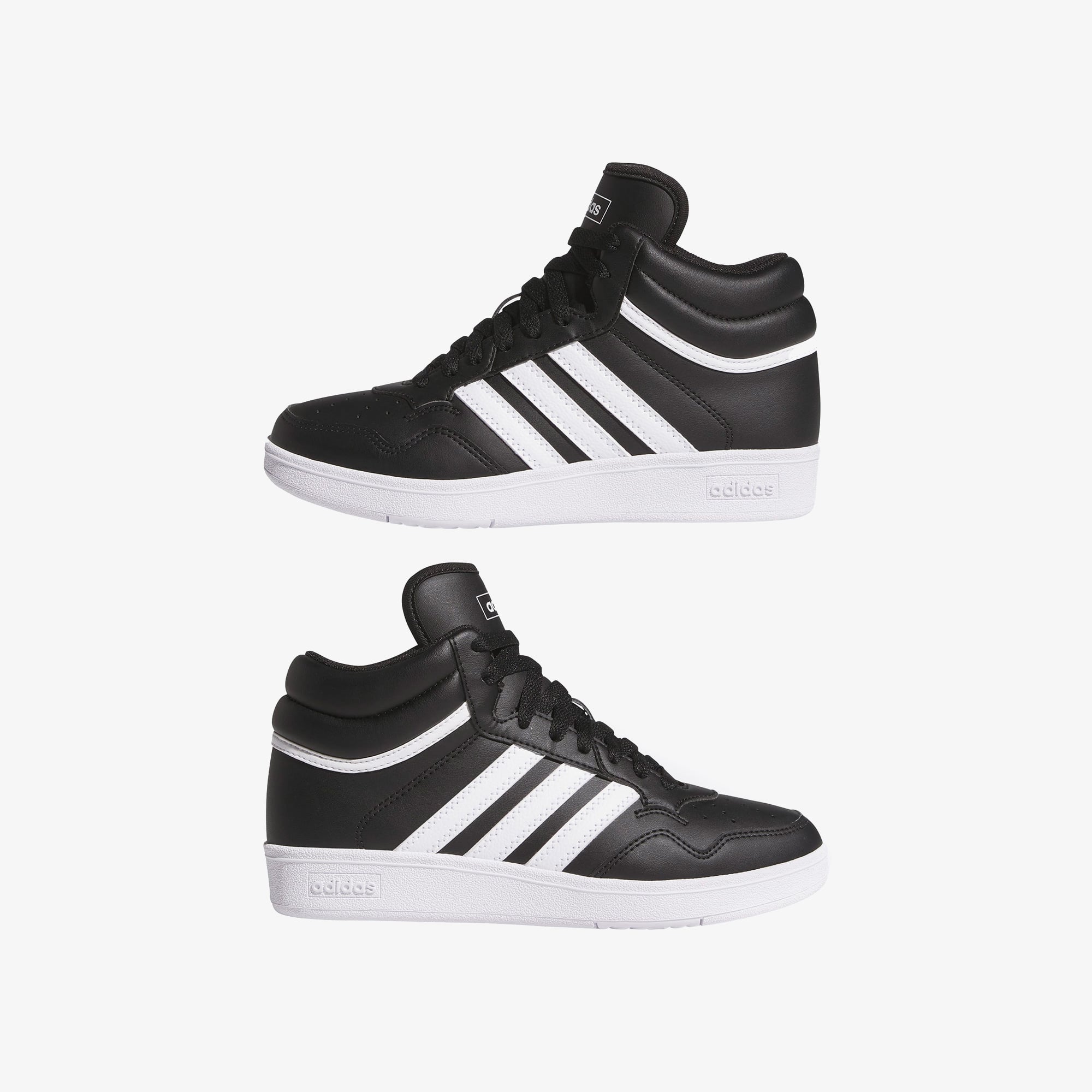 adidas Hoops 4.0 Mid J Kadın Siyah Spor Ayakkabı