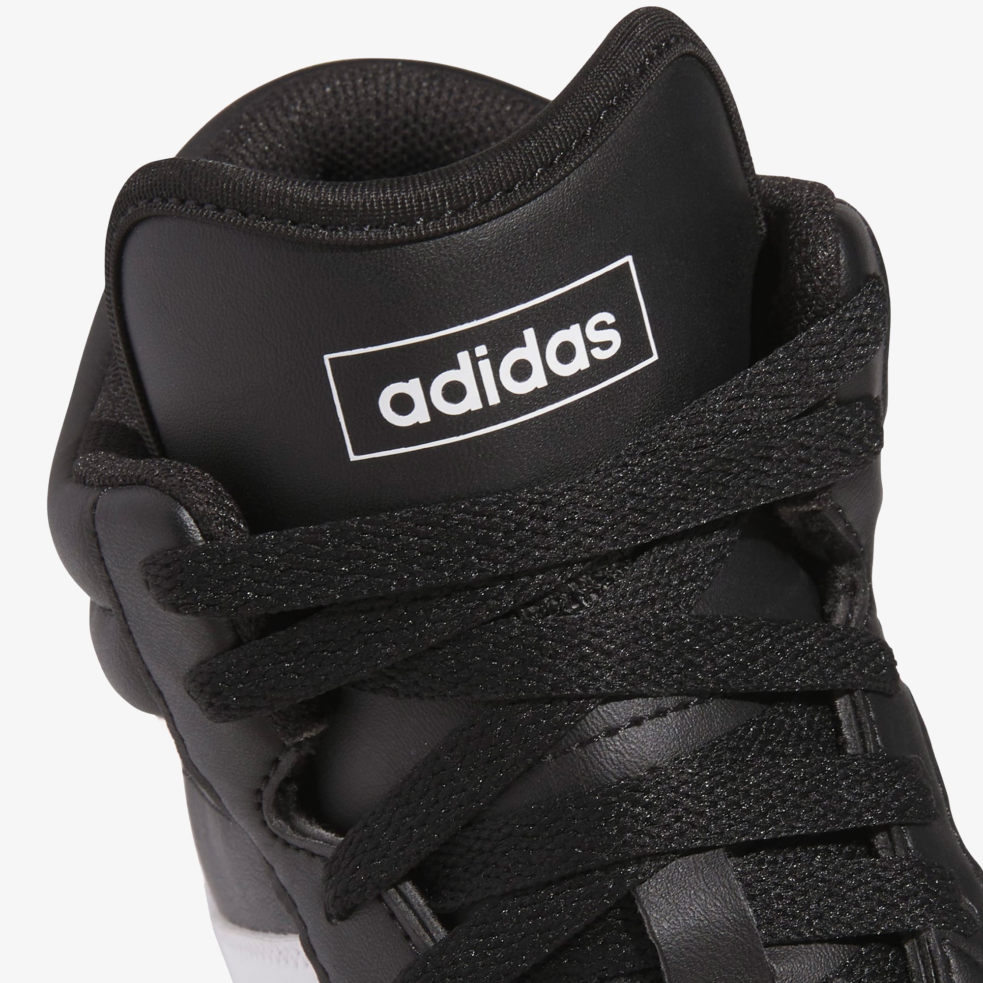 adidas Hoops 4.0 Mid J Kadın Siyah Spor Ayakkabı