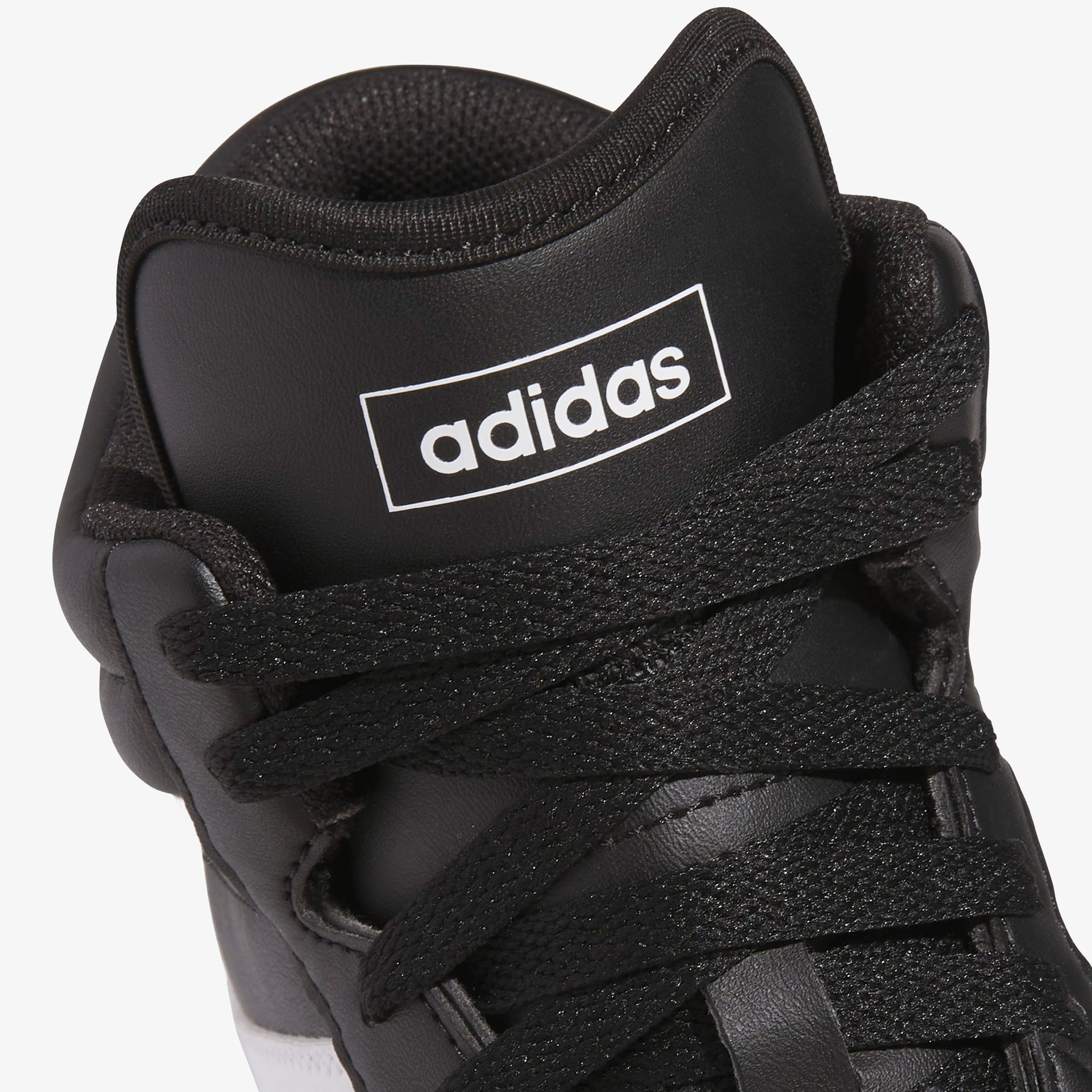 adidas Hoops 4.0 Mid J Kadın Siyah Spor Ayakkabı