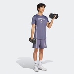 adidas D4T Heritage Erkek Mor T-Shirt