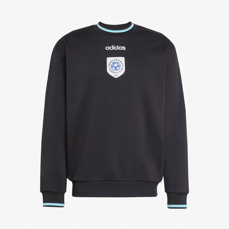 adidas Crewneck Erkek Siyah Sweatshirt