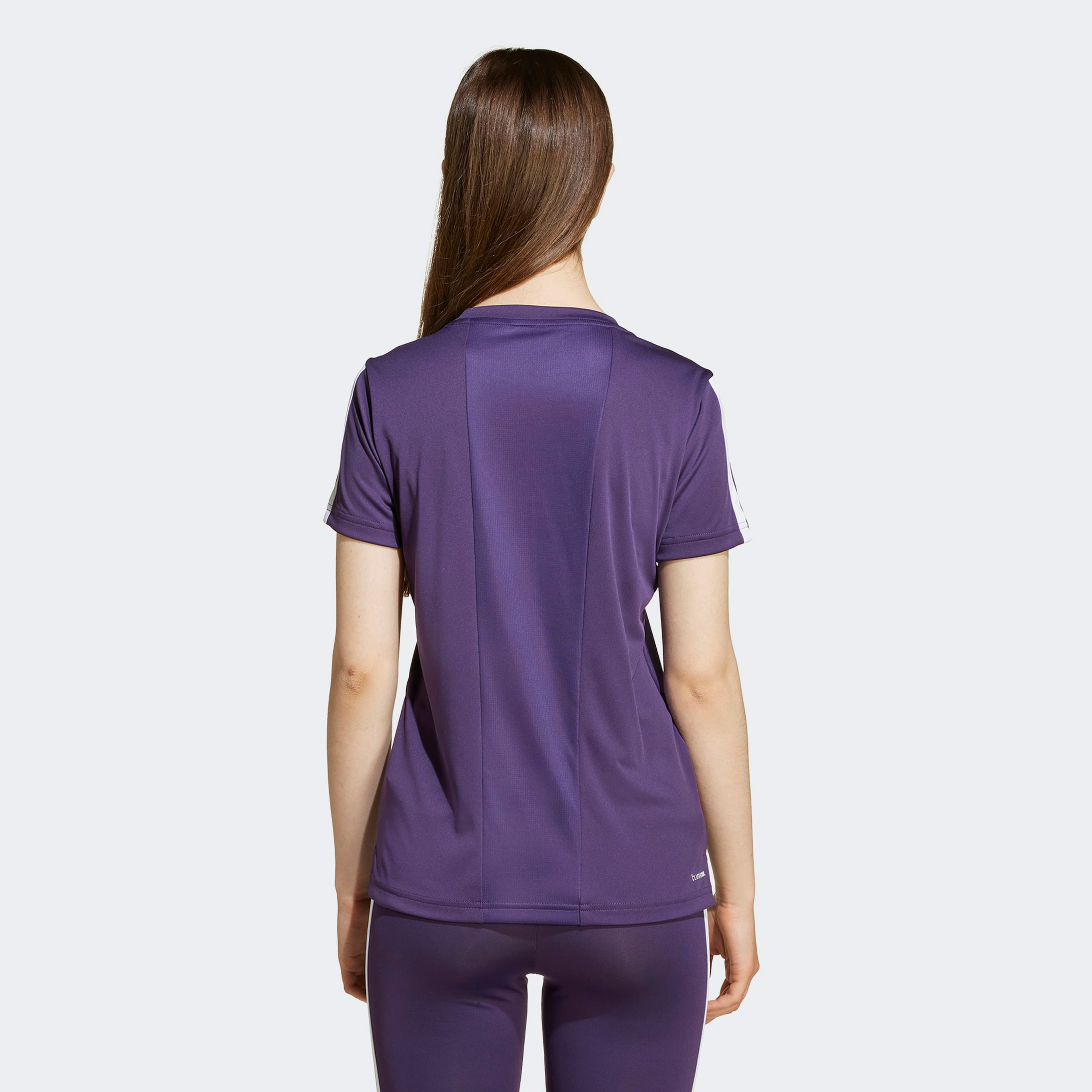 adidas JG TR-ES 3S Çocuk Mor T-Shirt