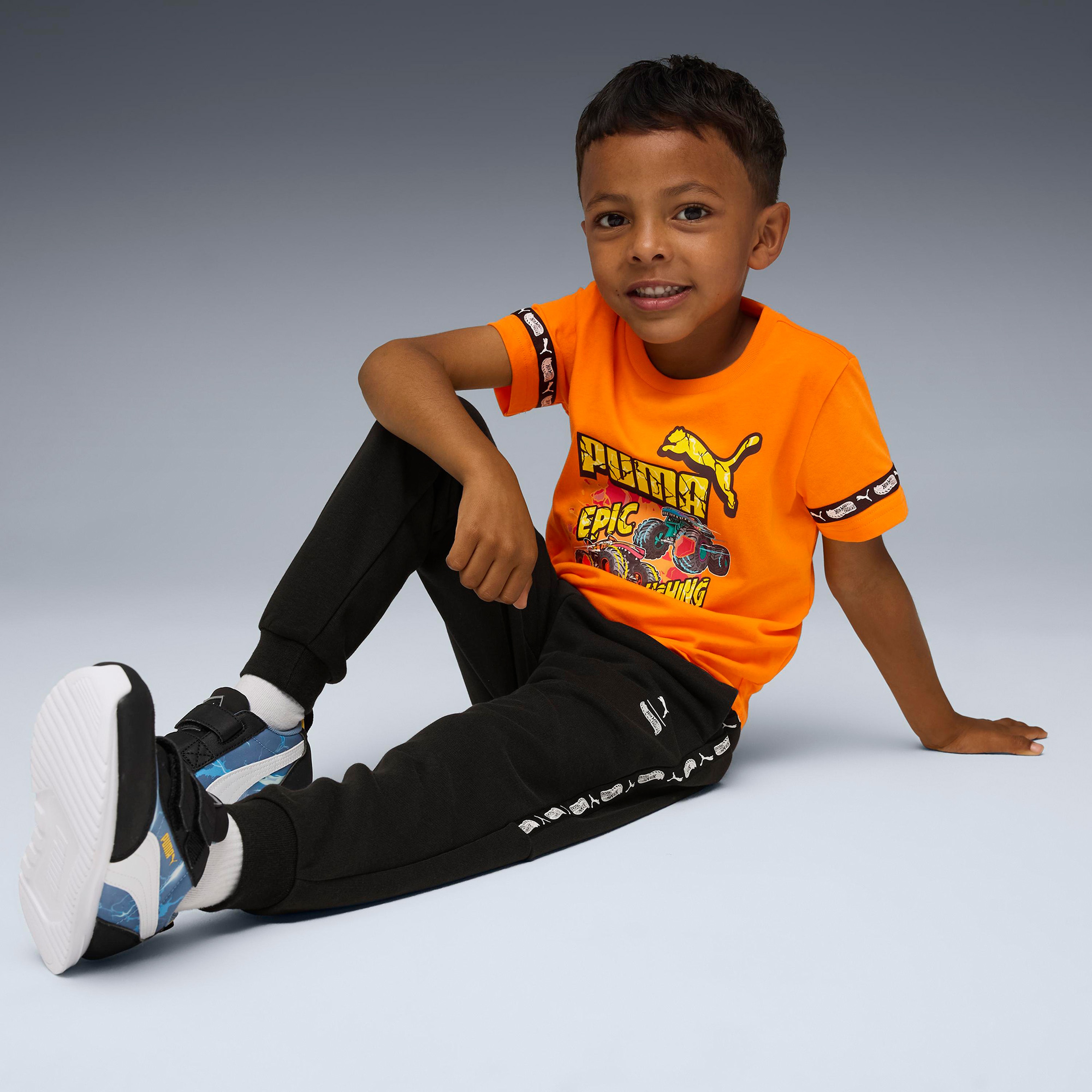 Puma  X Hot Wheels  Çocuk Turuncu T-Shirt
