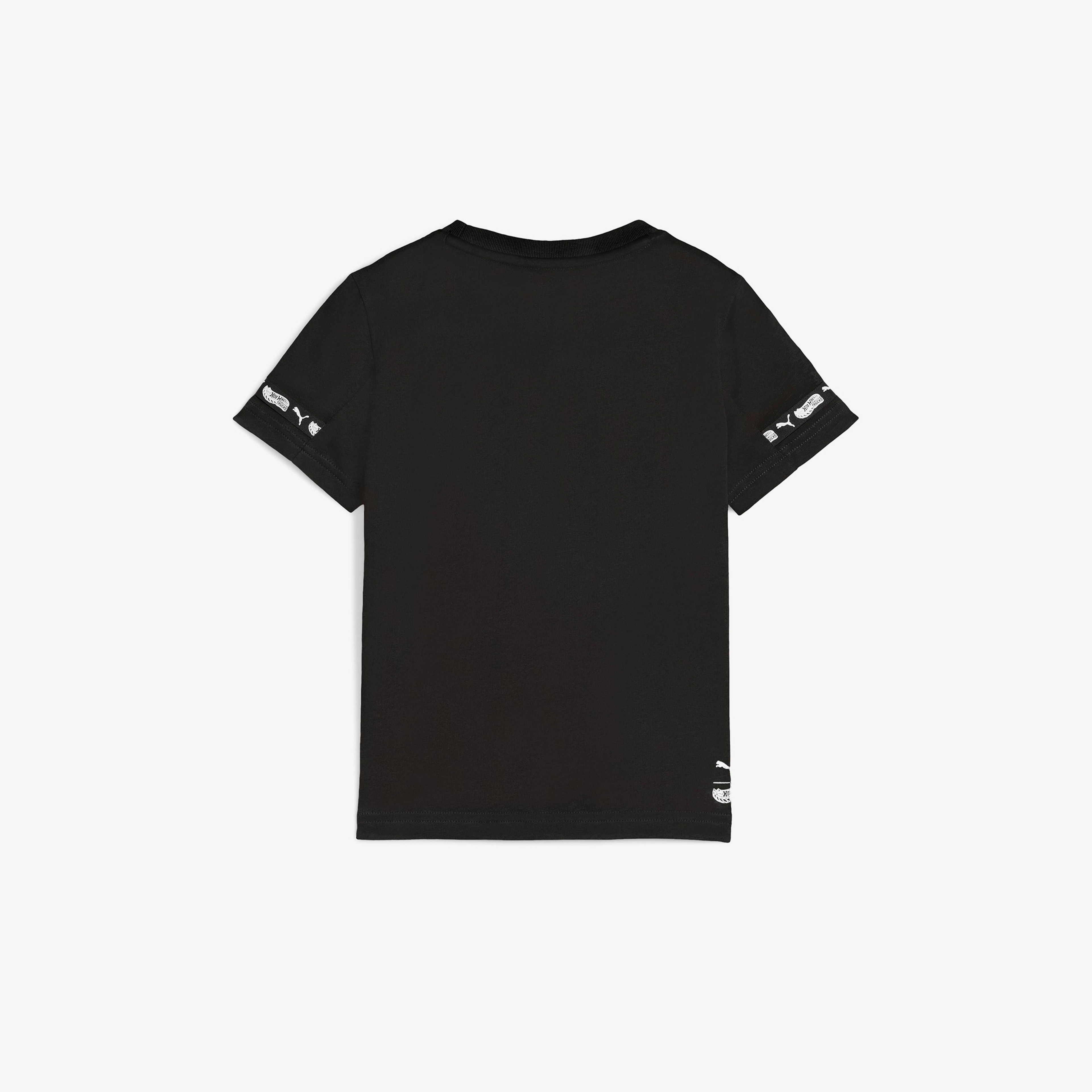 Puma  X Hot Wheels  Çocuk Siyah T-Shirt