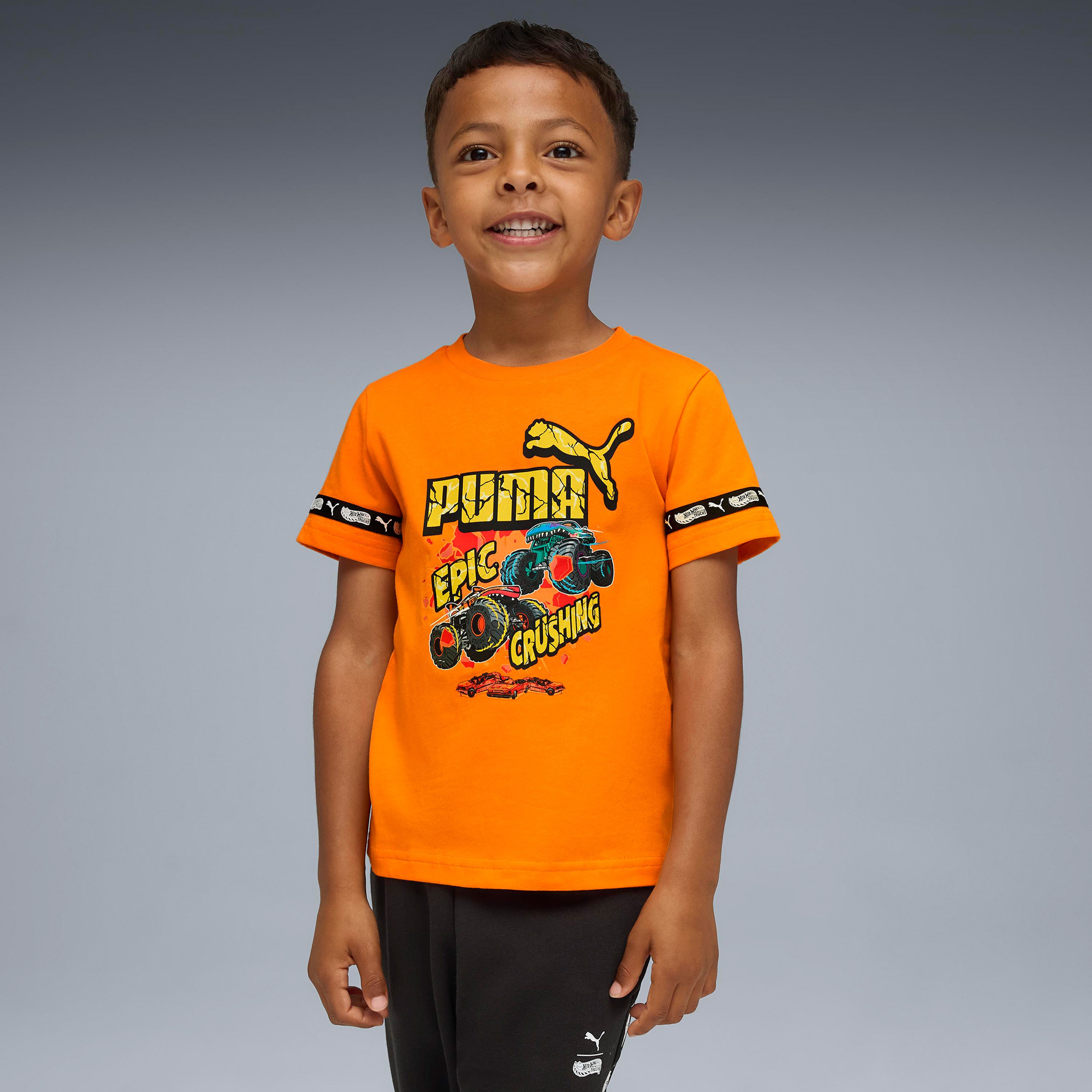 Puma  X Hot Wheels  Çocuk Turuncu T-Shirt