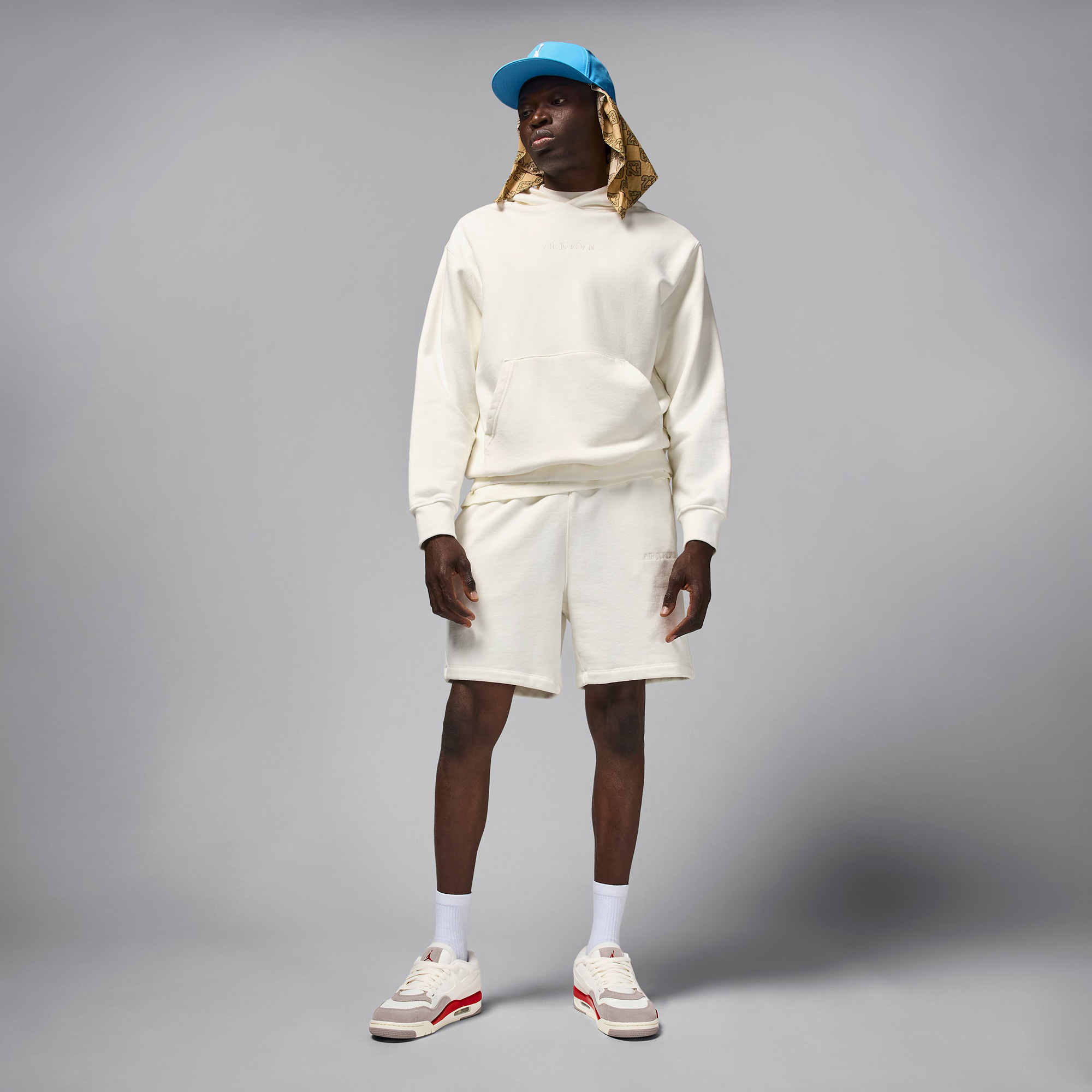 Jordan Air Jordan 4 RM Erkek Krem Spor Ayakkabı