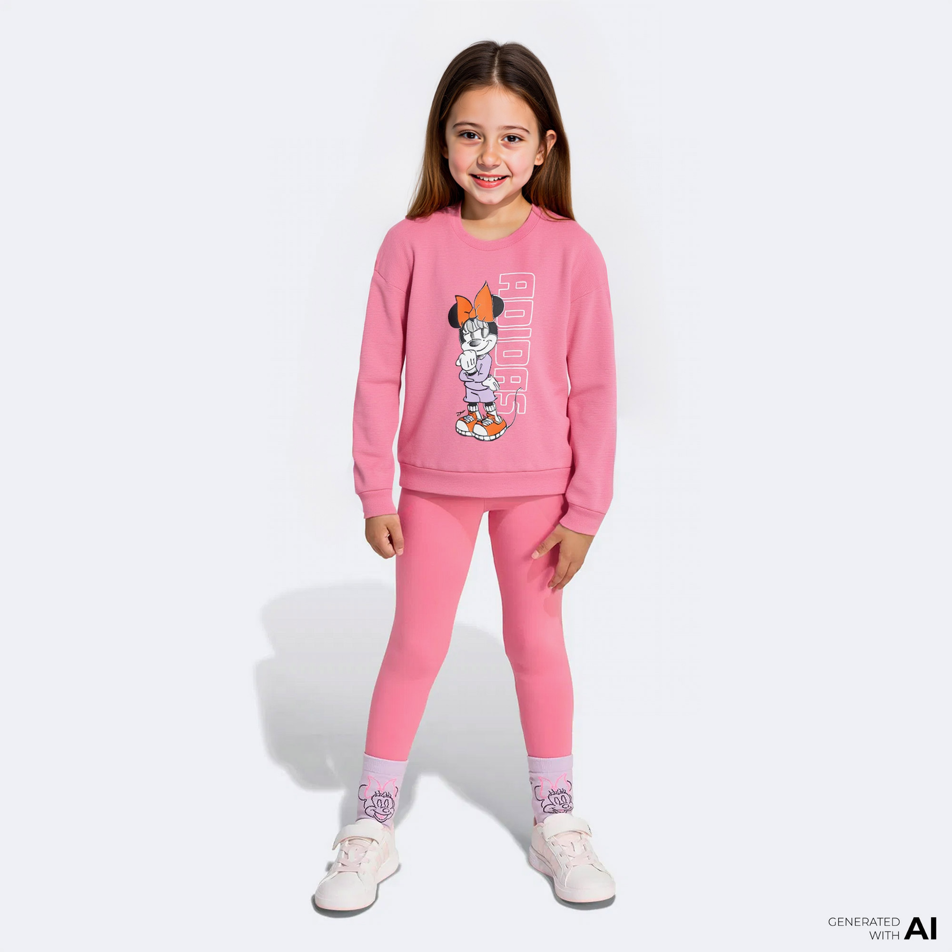Adidas Joggers Çocuk Pembe Eşofman Takımı