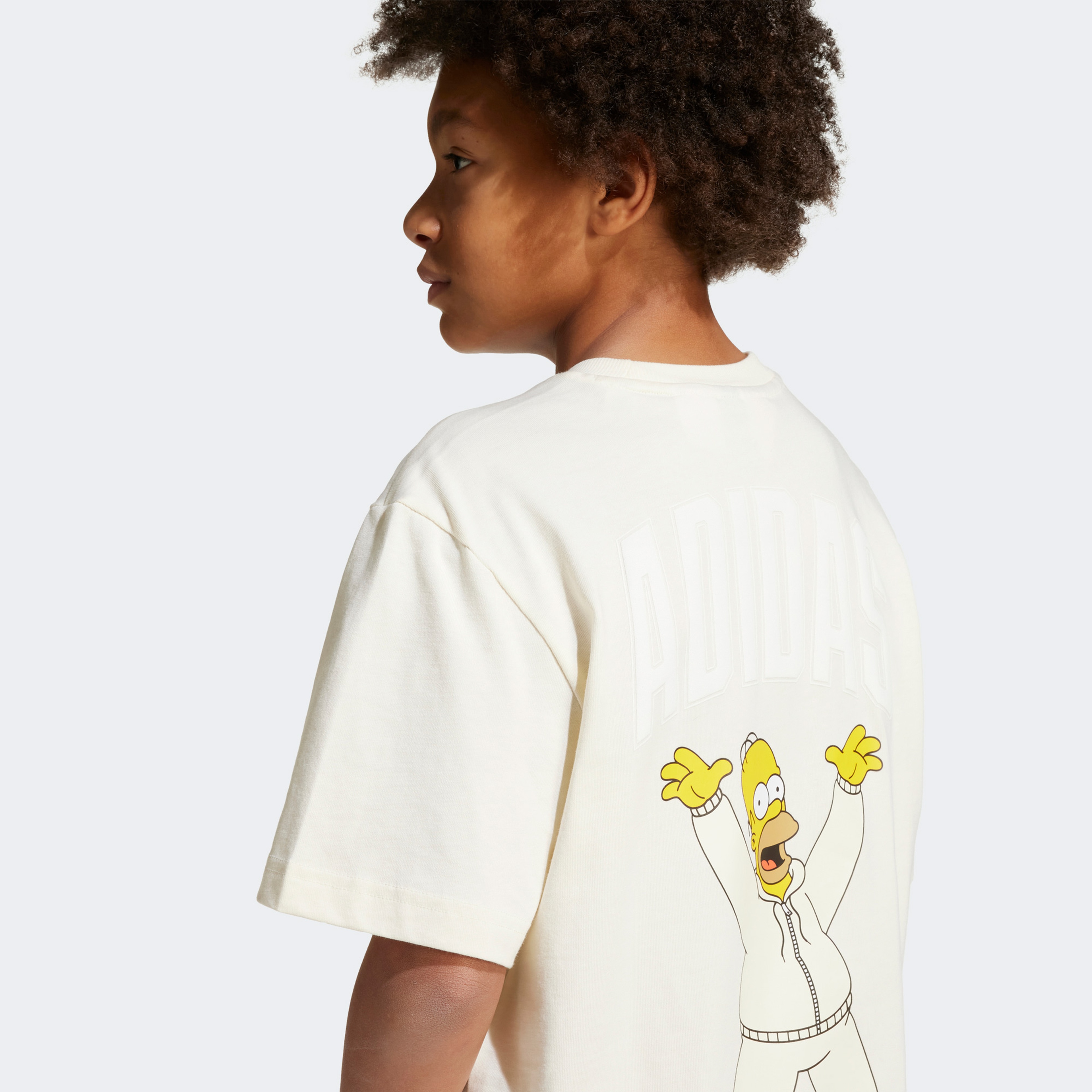 adidas Junior The Simpsons Graphic Çocuk Krem T-Shirt