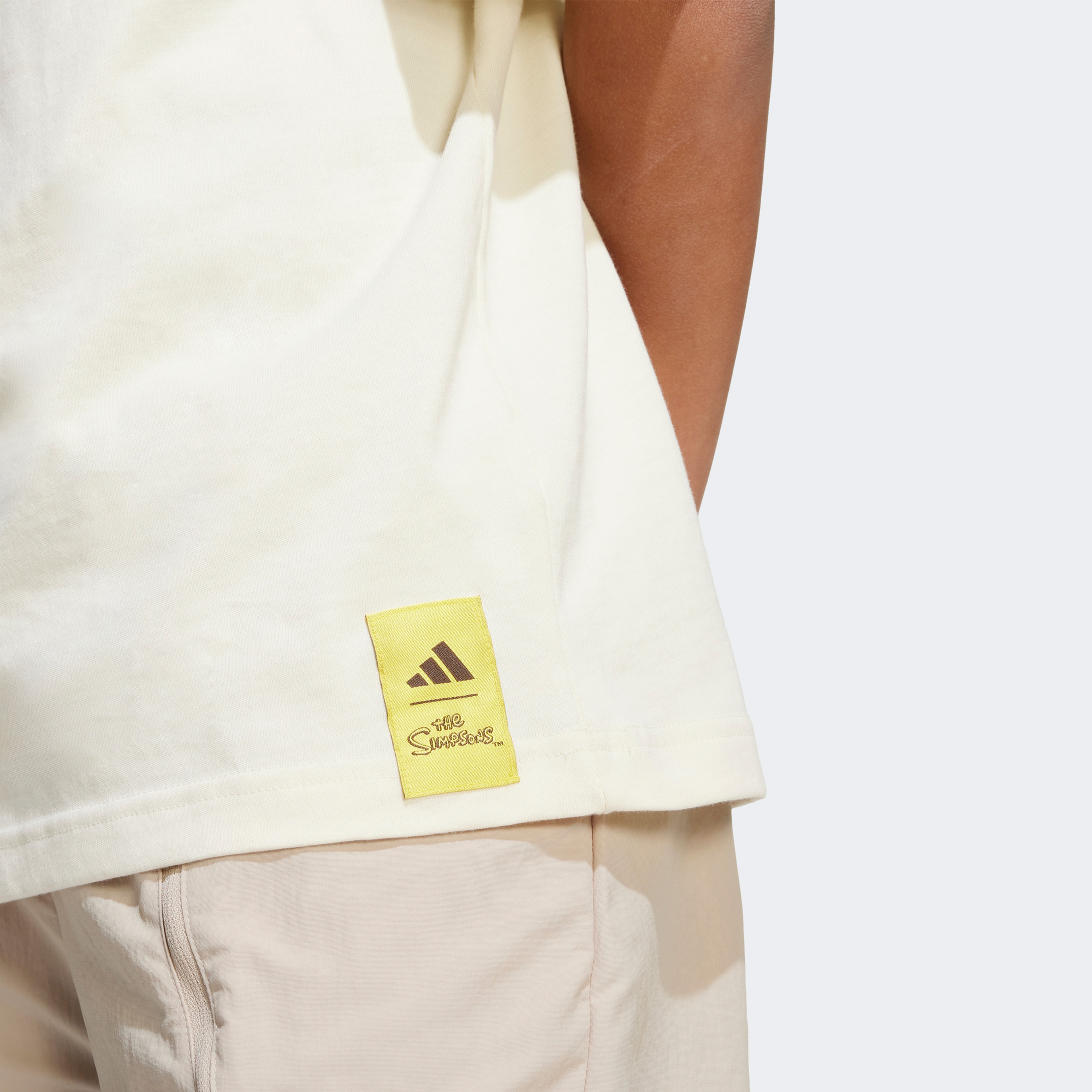 adidas Junior The Simpsons Graphic Çocuk Krem T-Shirt