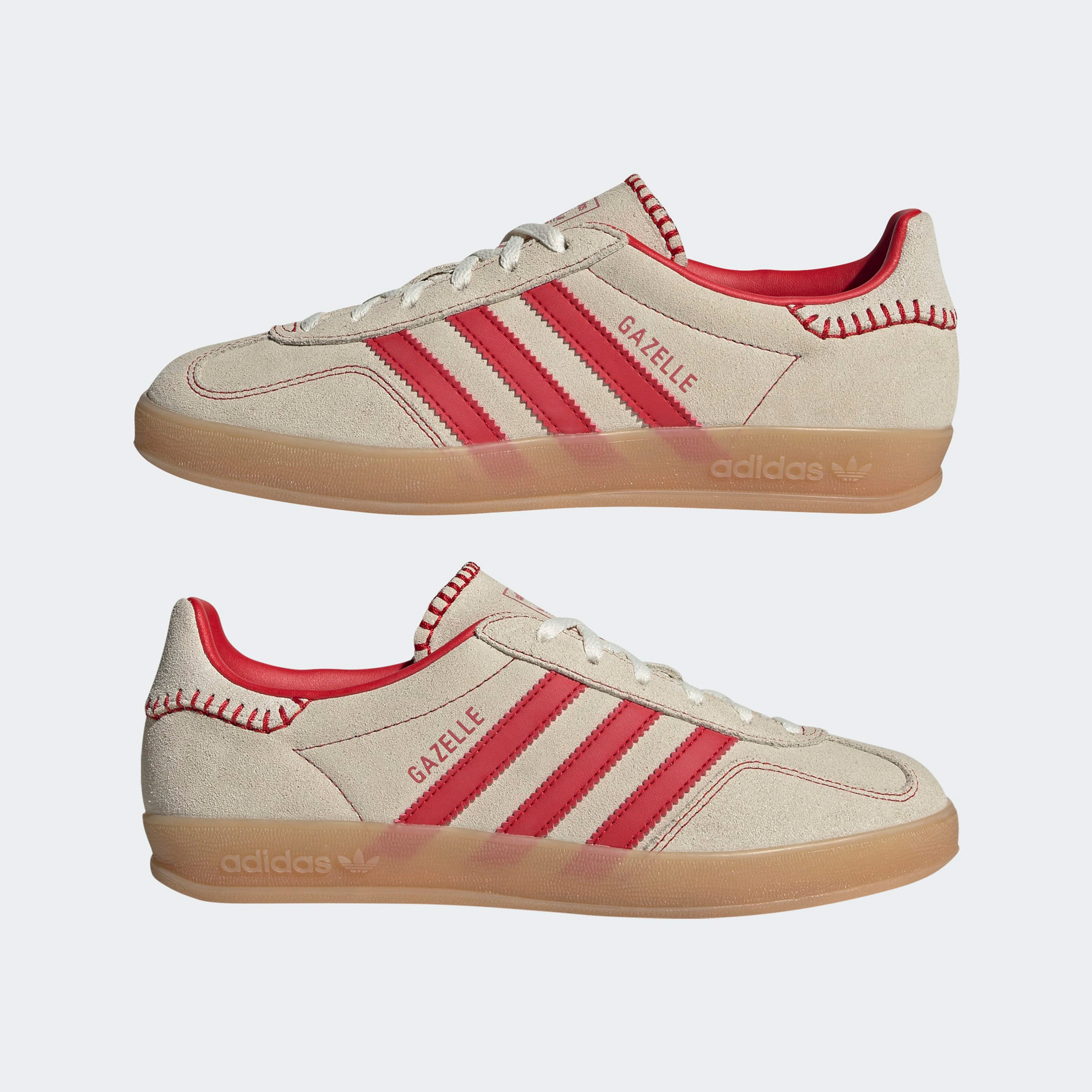 adidas Gazelle Indoor Kadın Kırmızı Spor Ayakkabı