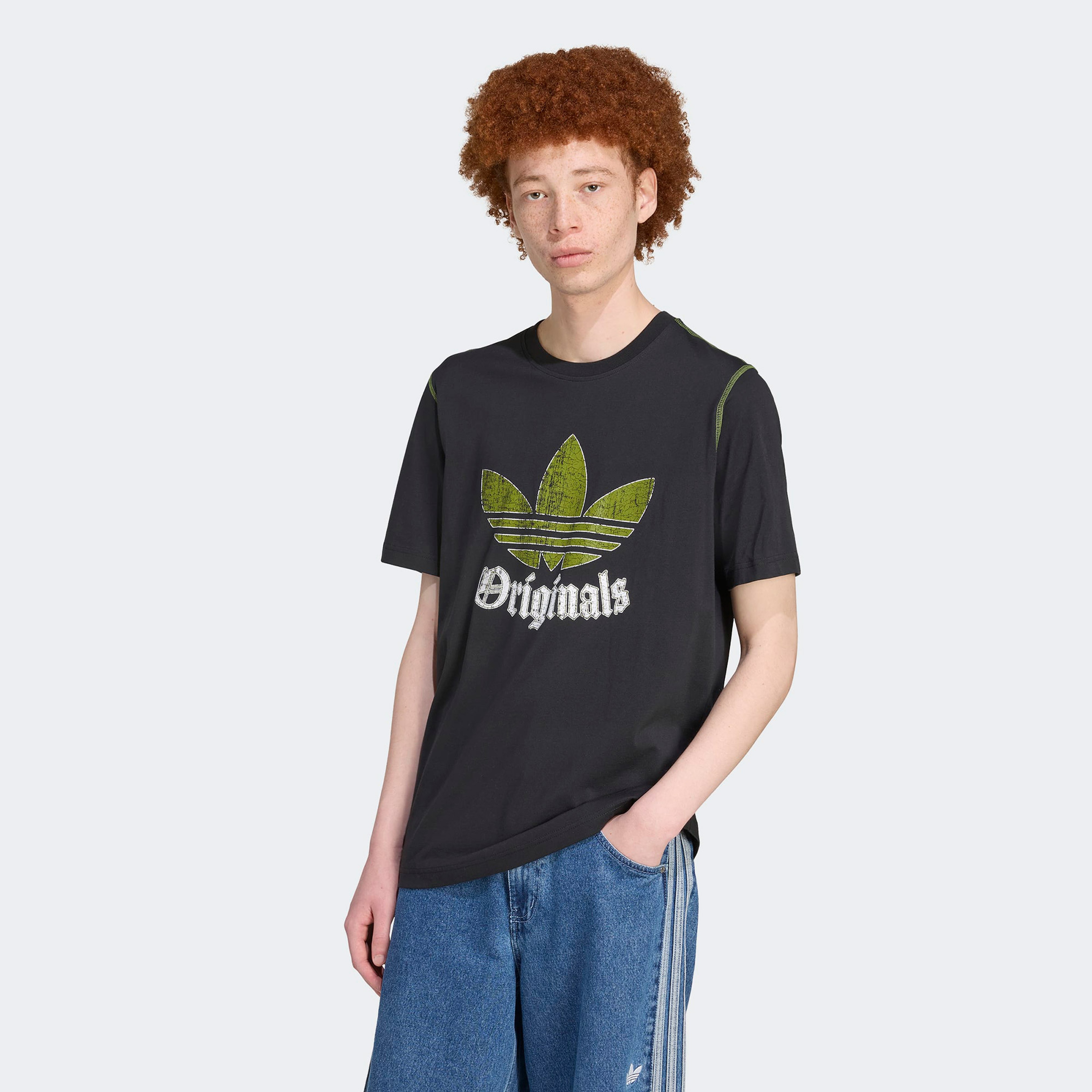 adidas Graphic Erkek Siyah T-Shirt
