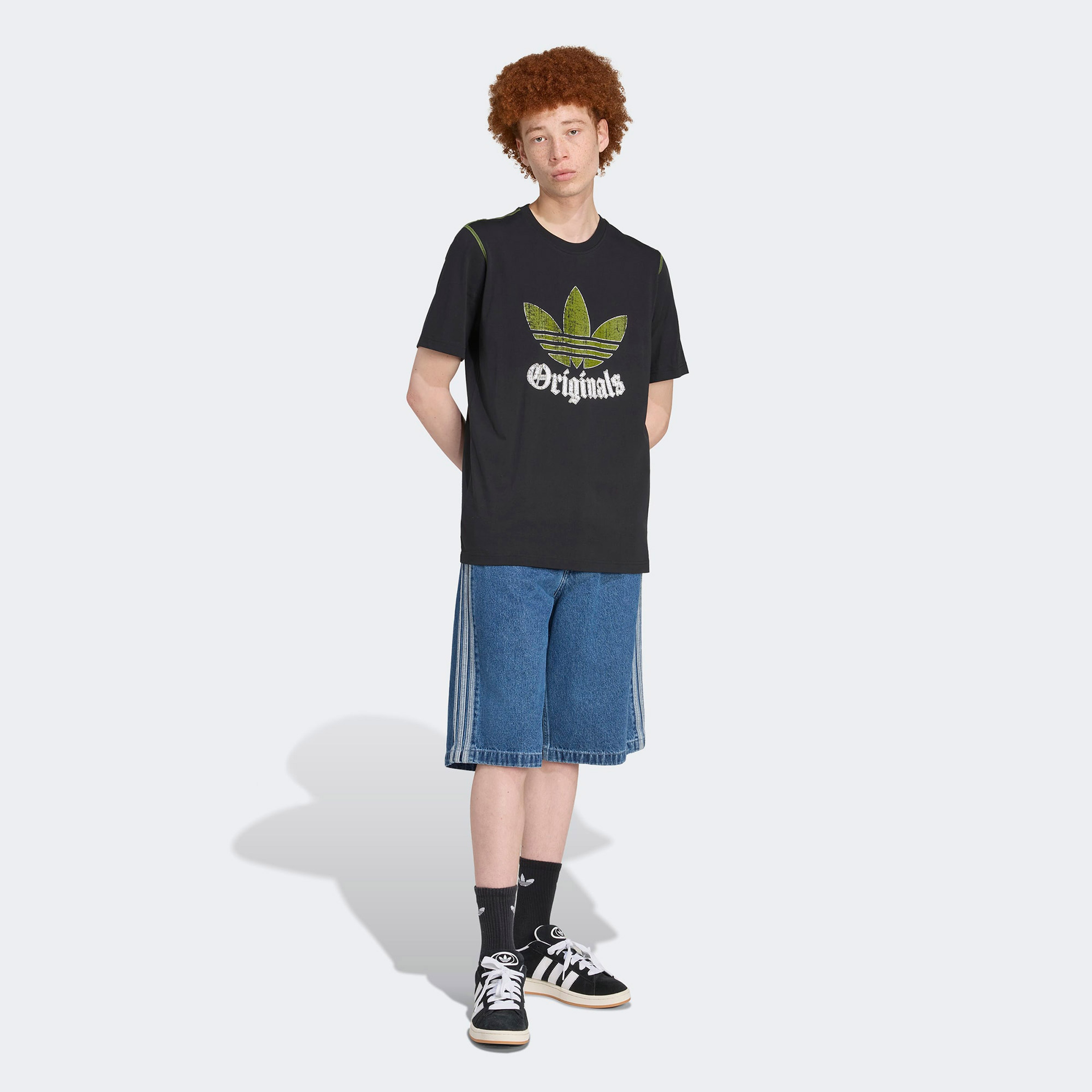 adidas Graphic Erkek Siyah T-Shirt