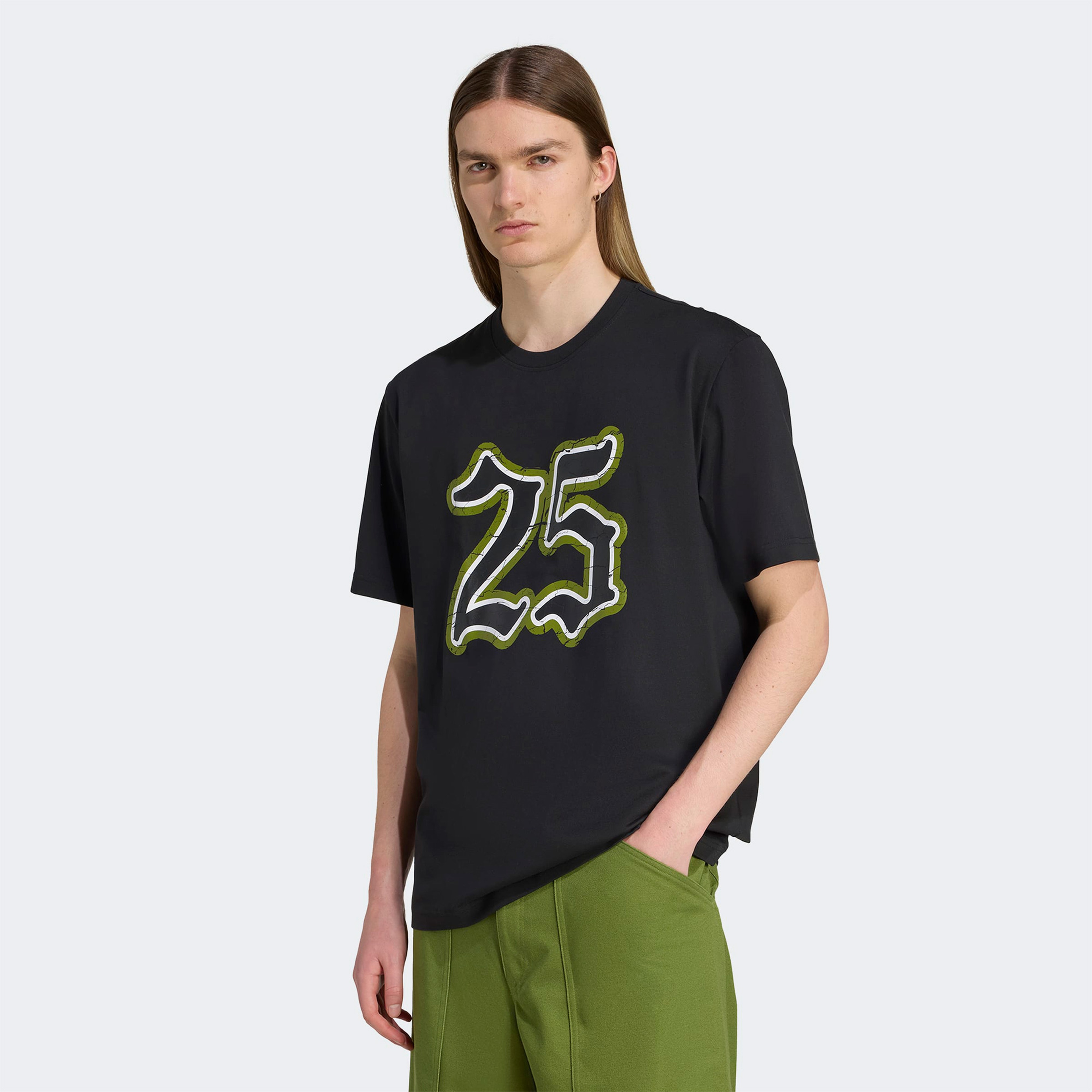 adidas Graphic Erkek Siyah T-Shirt