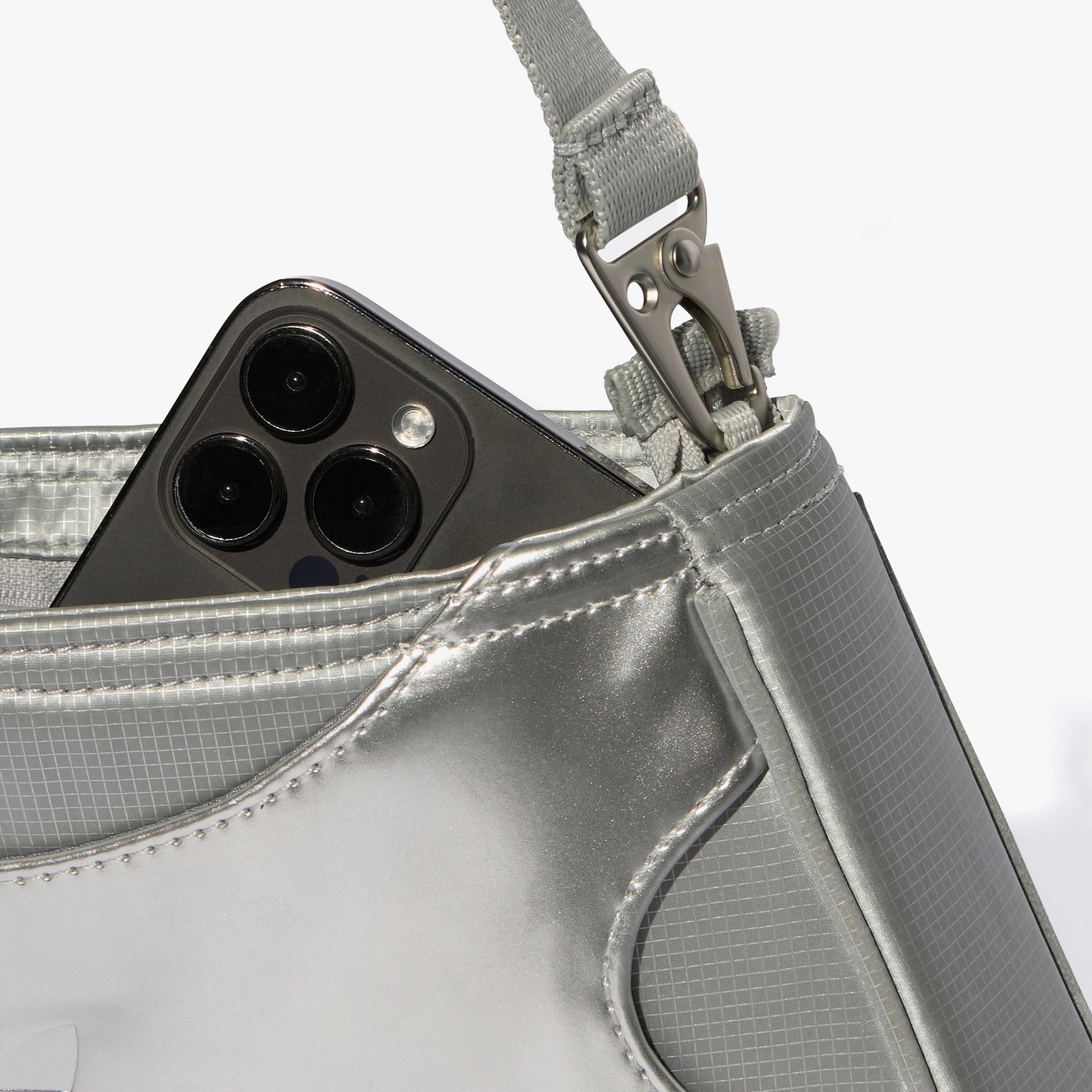 Adidas Clutch Unisex Gri Omuz Çantası