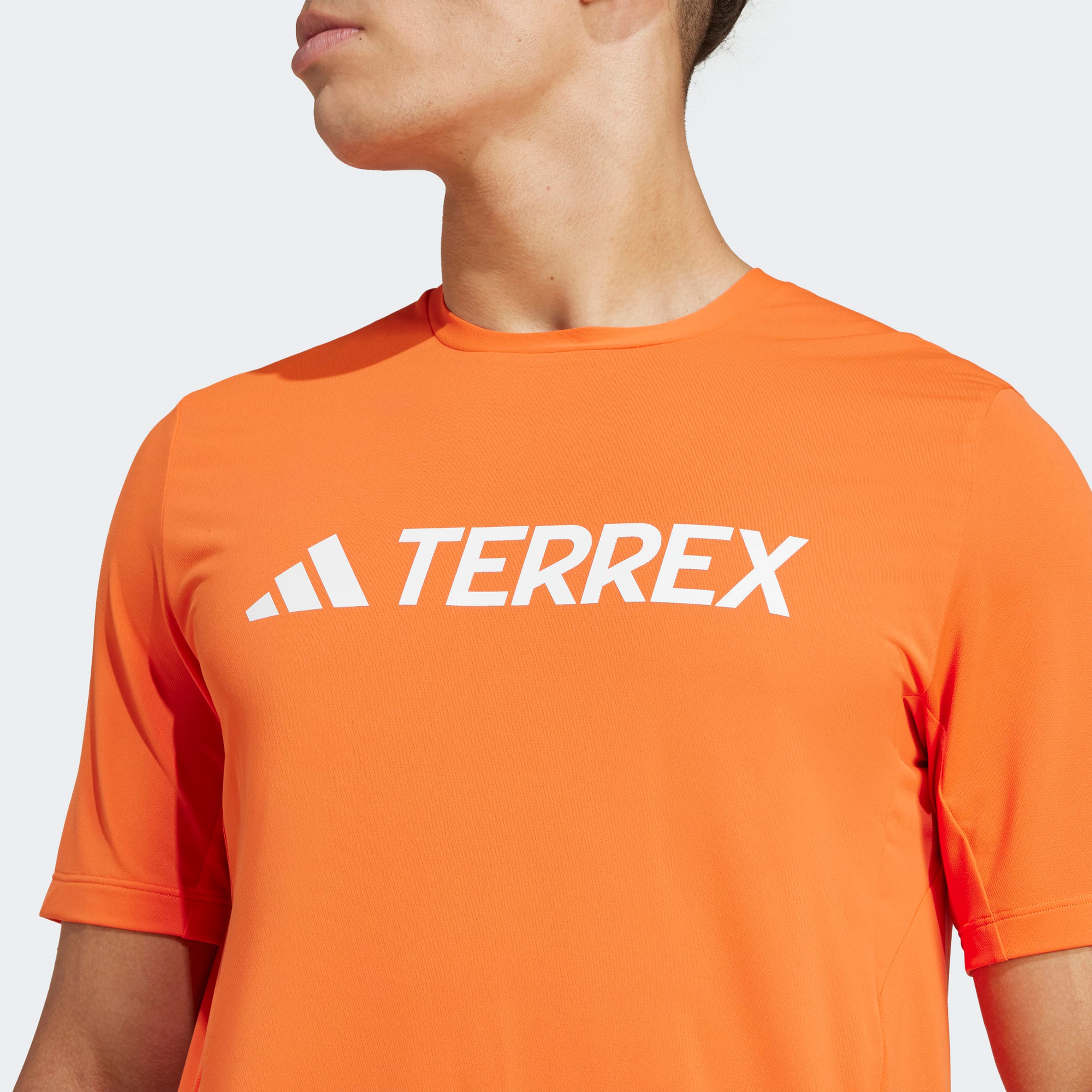 adidas Terrex Multi Climacool Logo Tech Erkek Turuncu T-Shirt