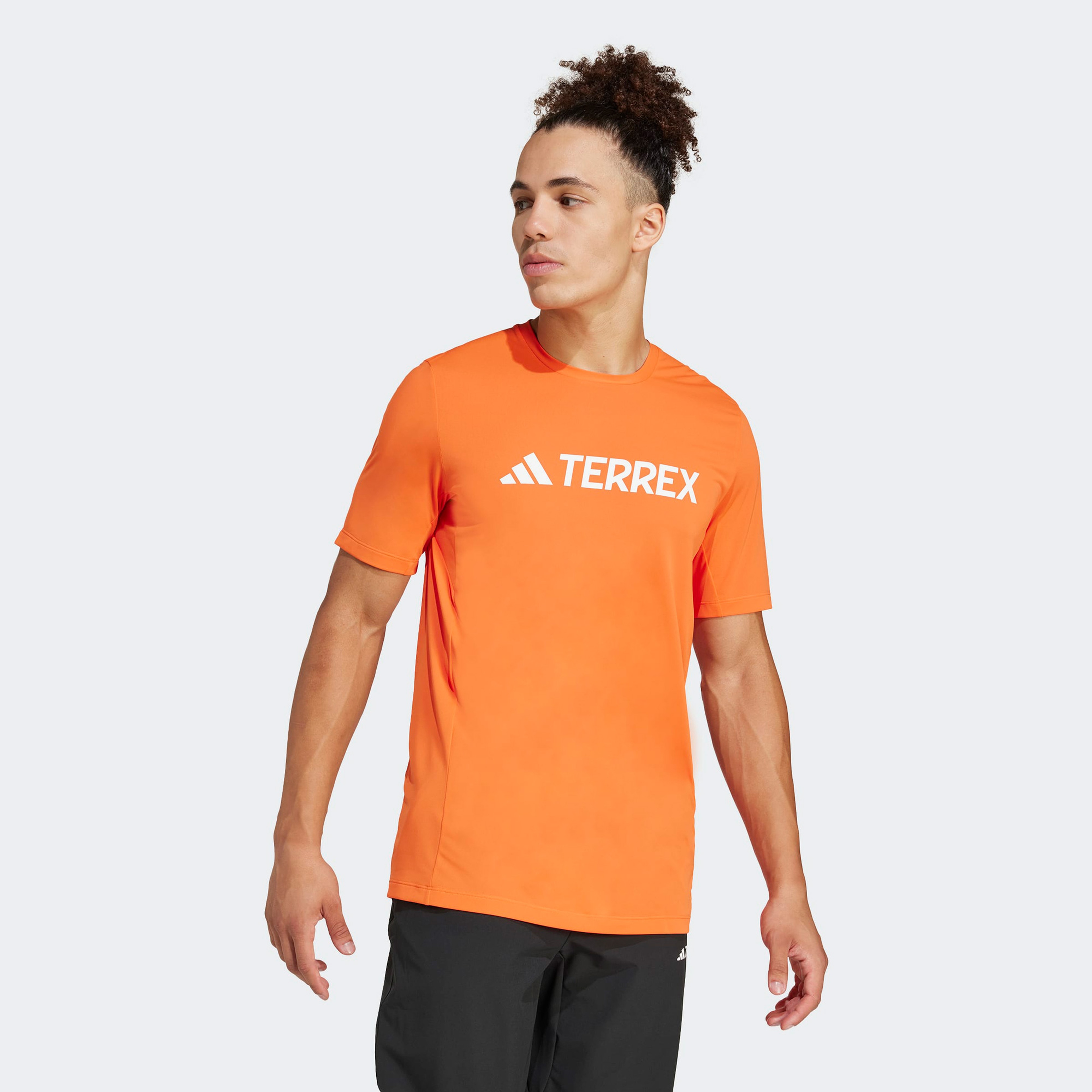 adidas Terrex Multi Climacool Logo Tech Erkek Turuncu T-Shirt