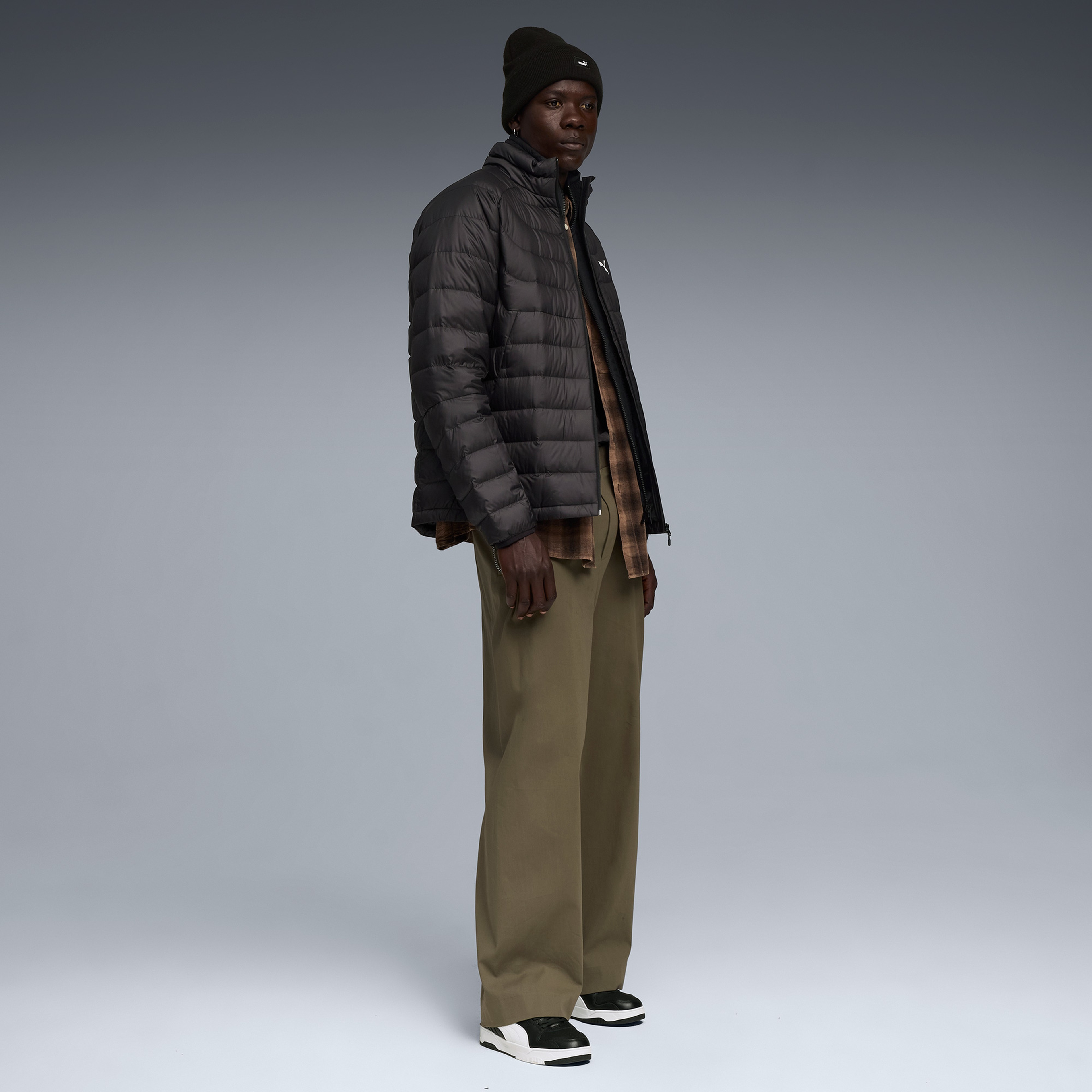 Puma Packlıte Down Erkek Siyah Mont