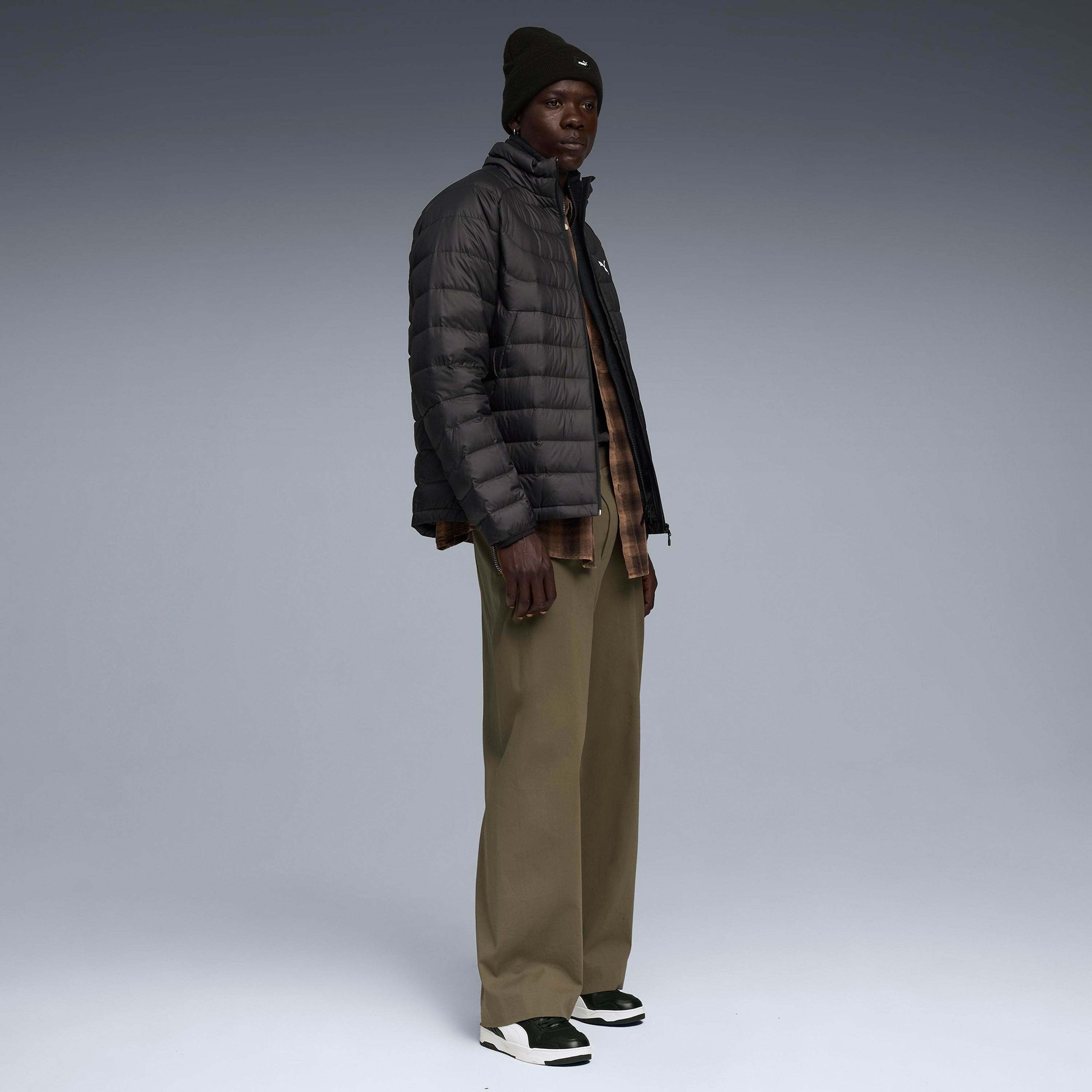 Puma Packlıte Down Erkek Siyah Mont