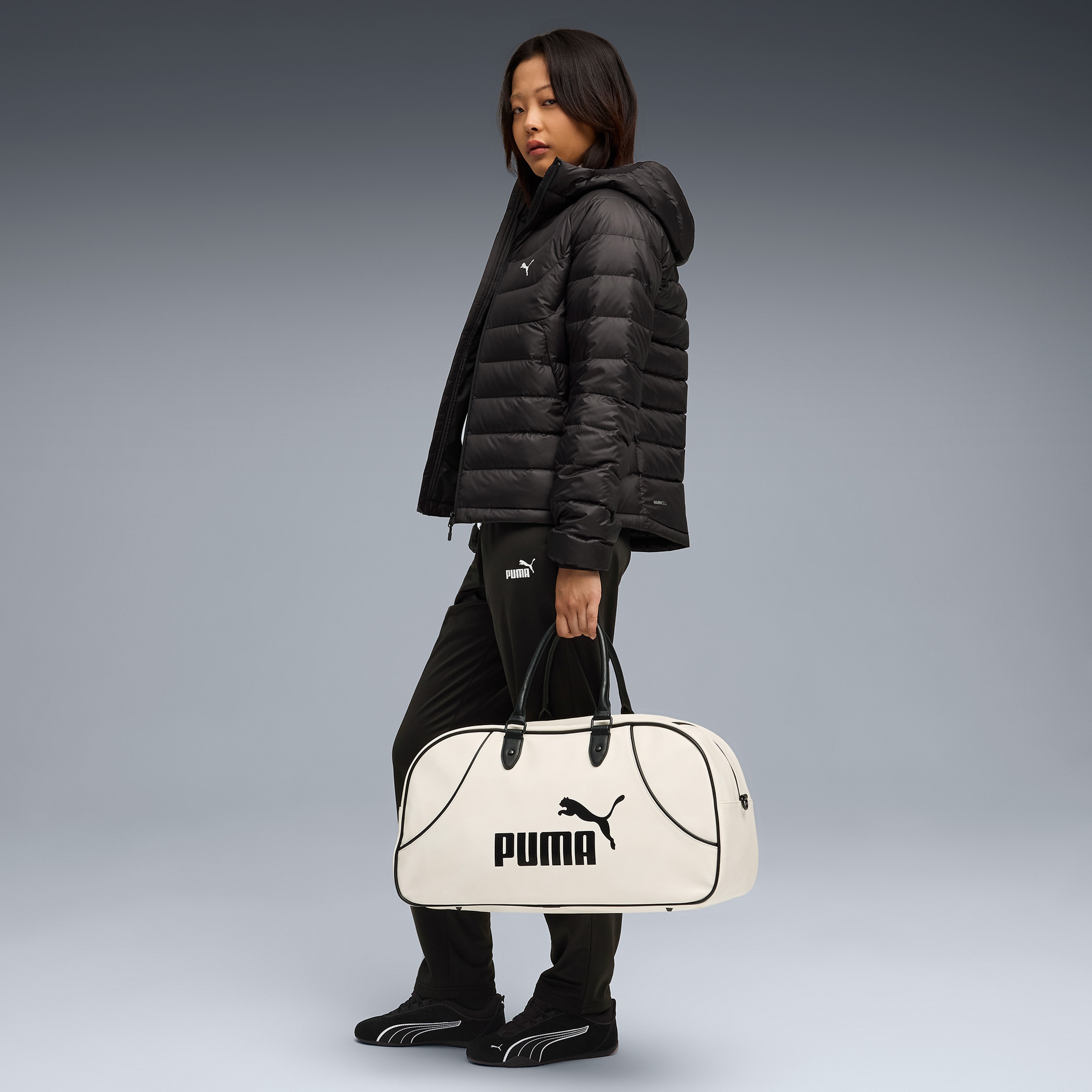 Puma Packlıte Hooded Down  Kadın Siyah Mont