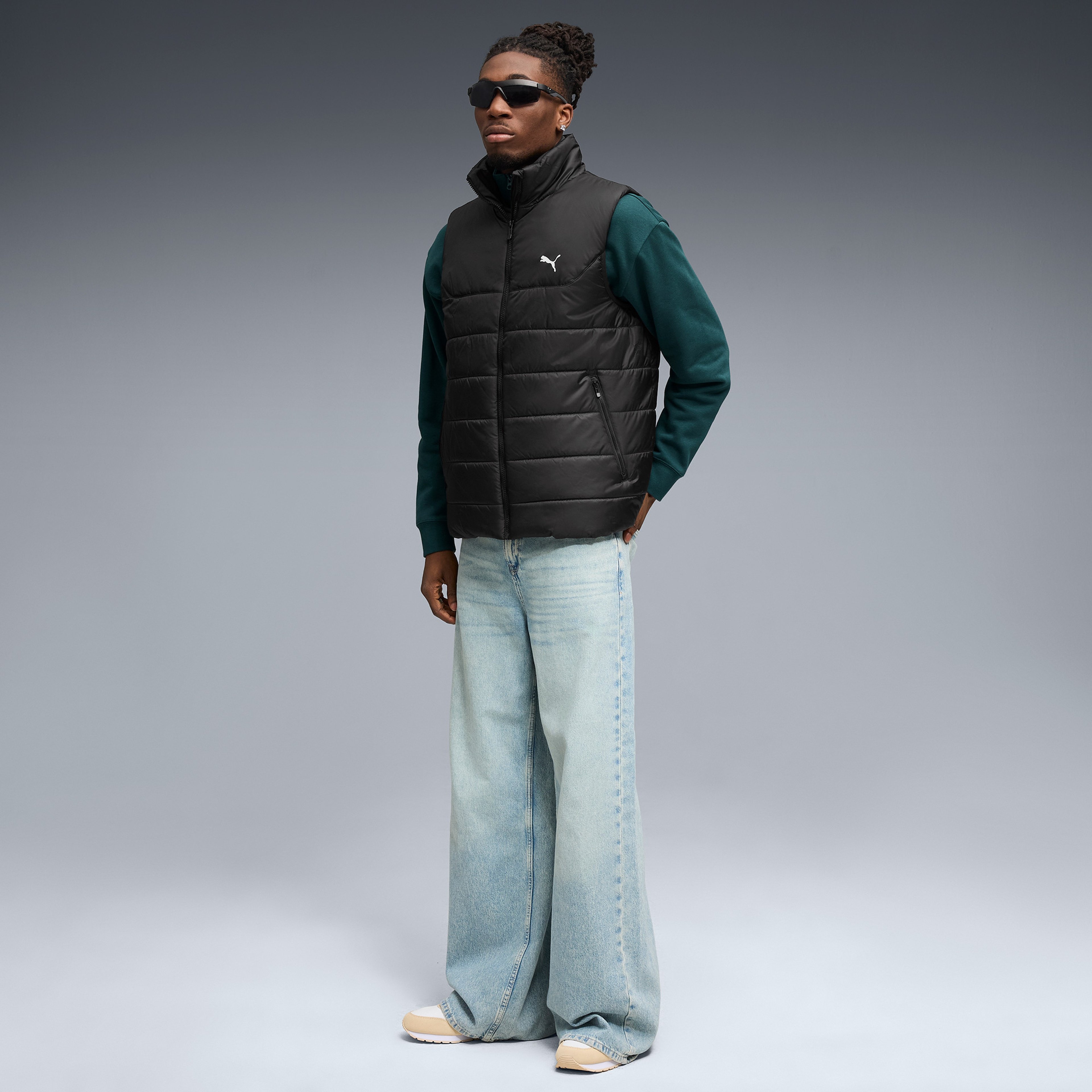 Puma Ess Padded Vest Erkek Siyah Ceket