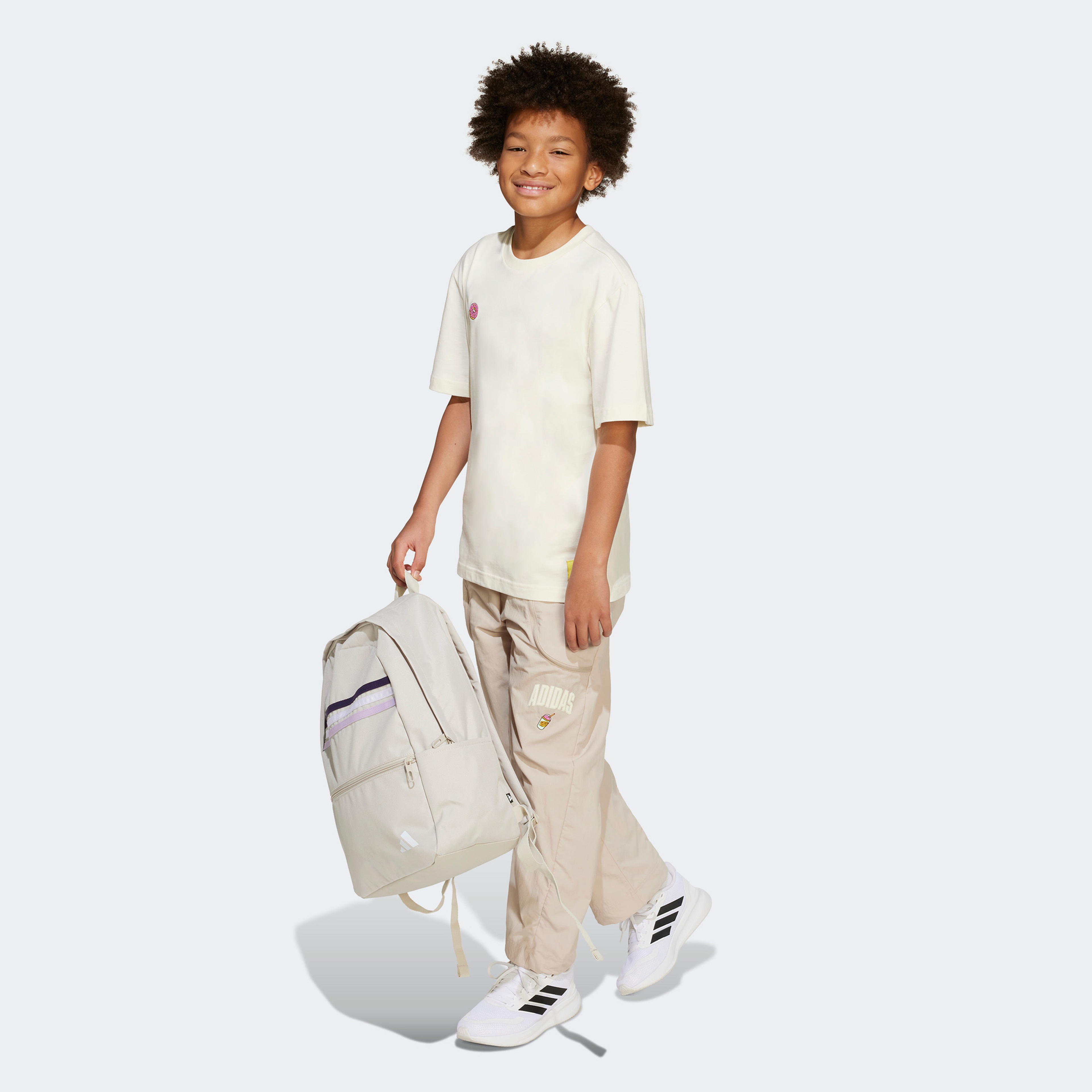 adidas Junior The Simpsons Graphic Çocuk Krem T-Shirt