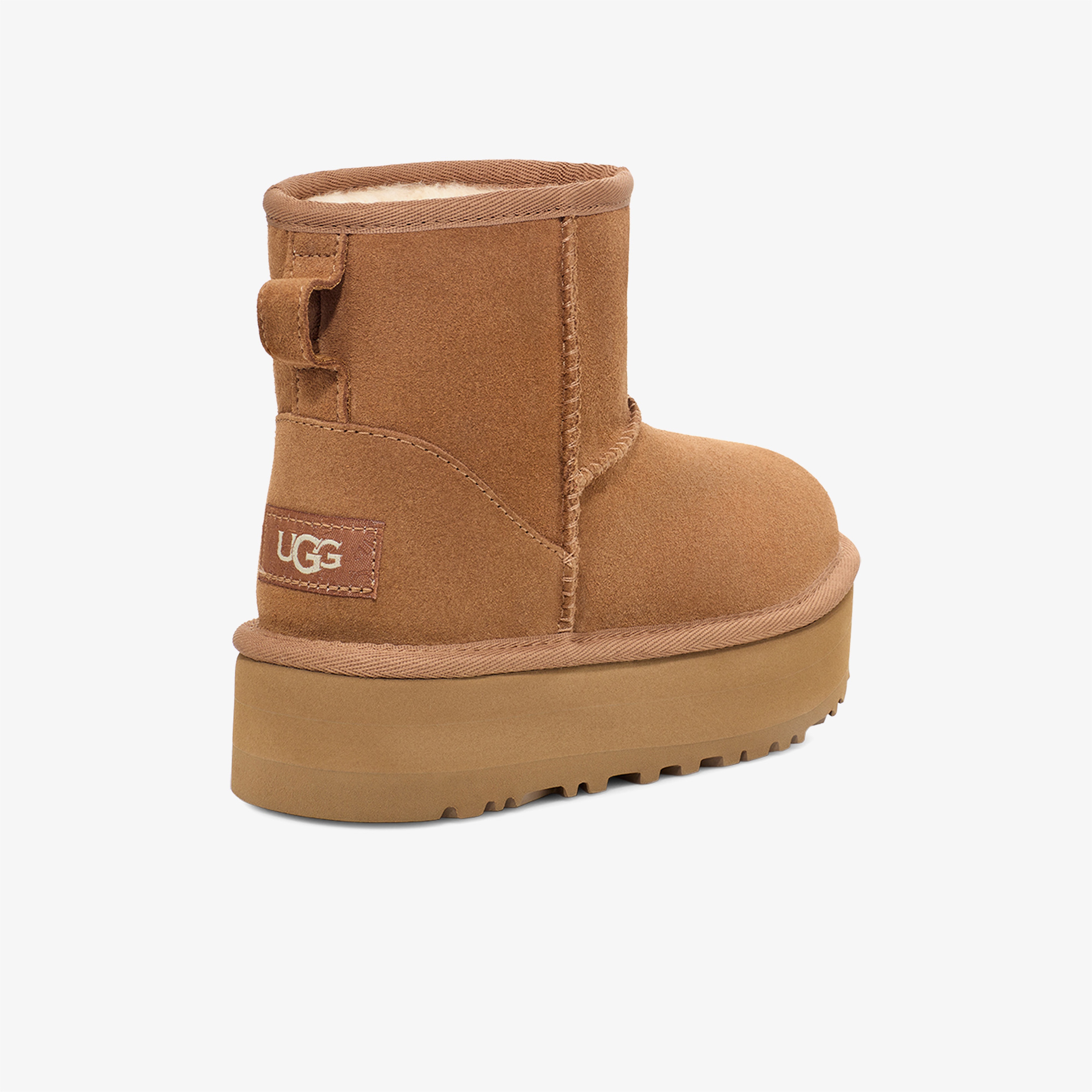 UGG Classic Mini Platform Genç Çocuk Kahverengi Bot