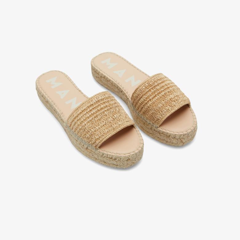 Manebi Kadın Bej Terlik