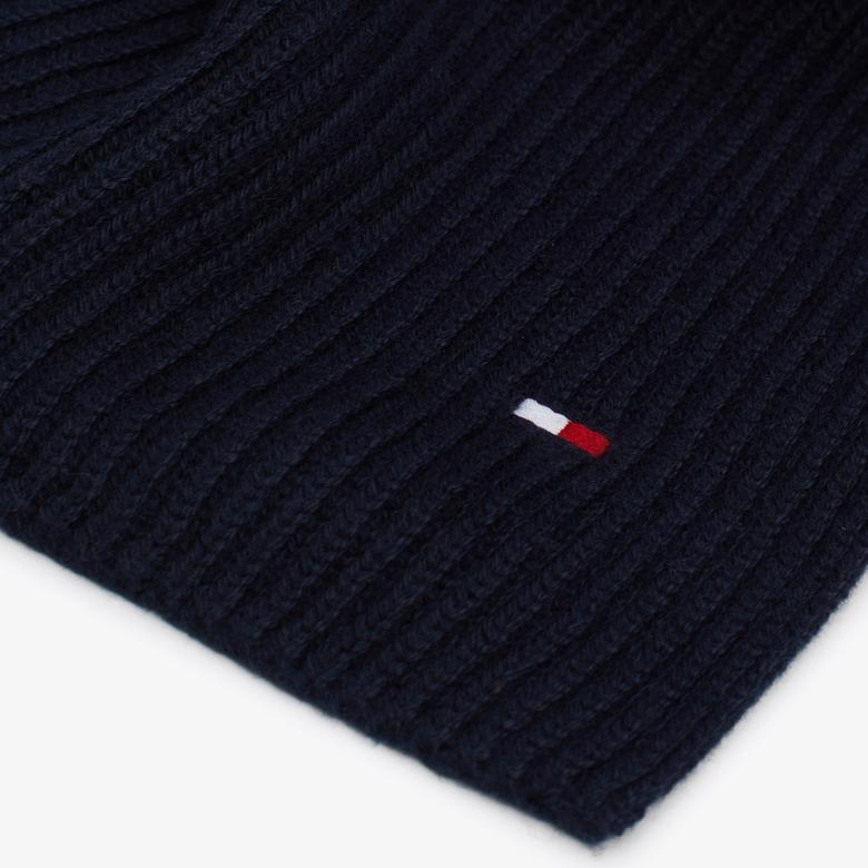 Tommy Hilfiger Erkek Mavi Atkı